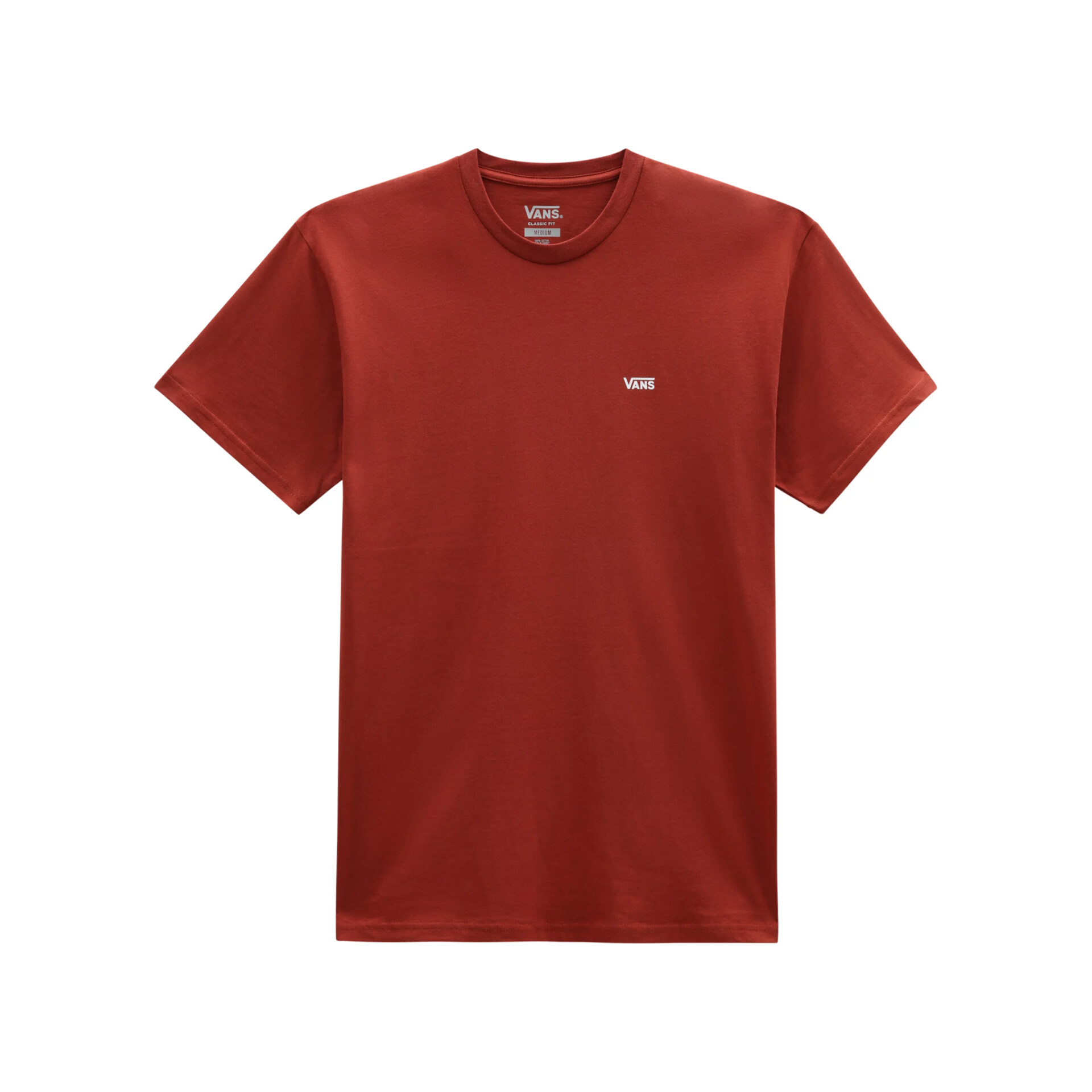 Vans Camiseta Hombre MN LEFT CHEST LOGO TEE vista frontal Vans Camiseta Hombre MN LEFT CHEST LOGO TEE vista frontal