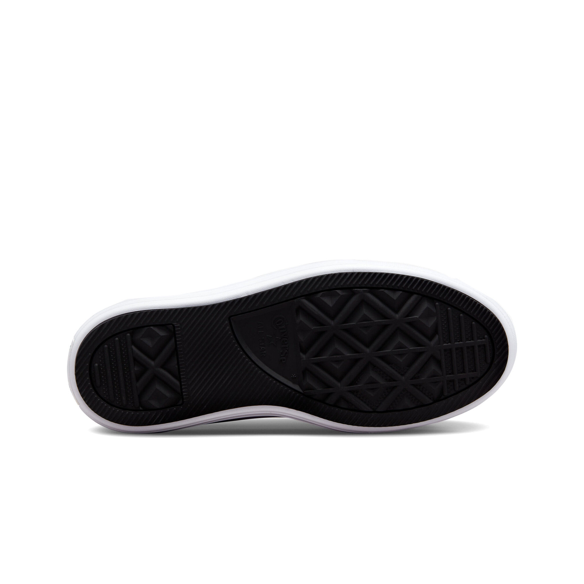 Converse Zapatillas Mujer CHUCK TAYLOR ALL STAR MOVE PLATFORM FOUNDATIONAL LEATHER vista trasera Converse Zapatillas Mujer CHUCK TAYLOR ALL STAR MOVE PLATFORM FOUNDATIONAL LEATHER vista trasera