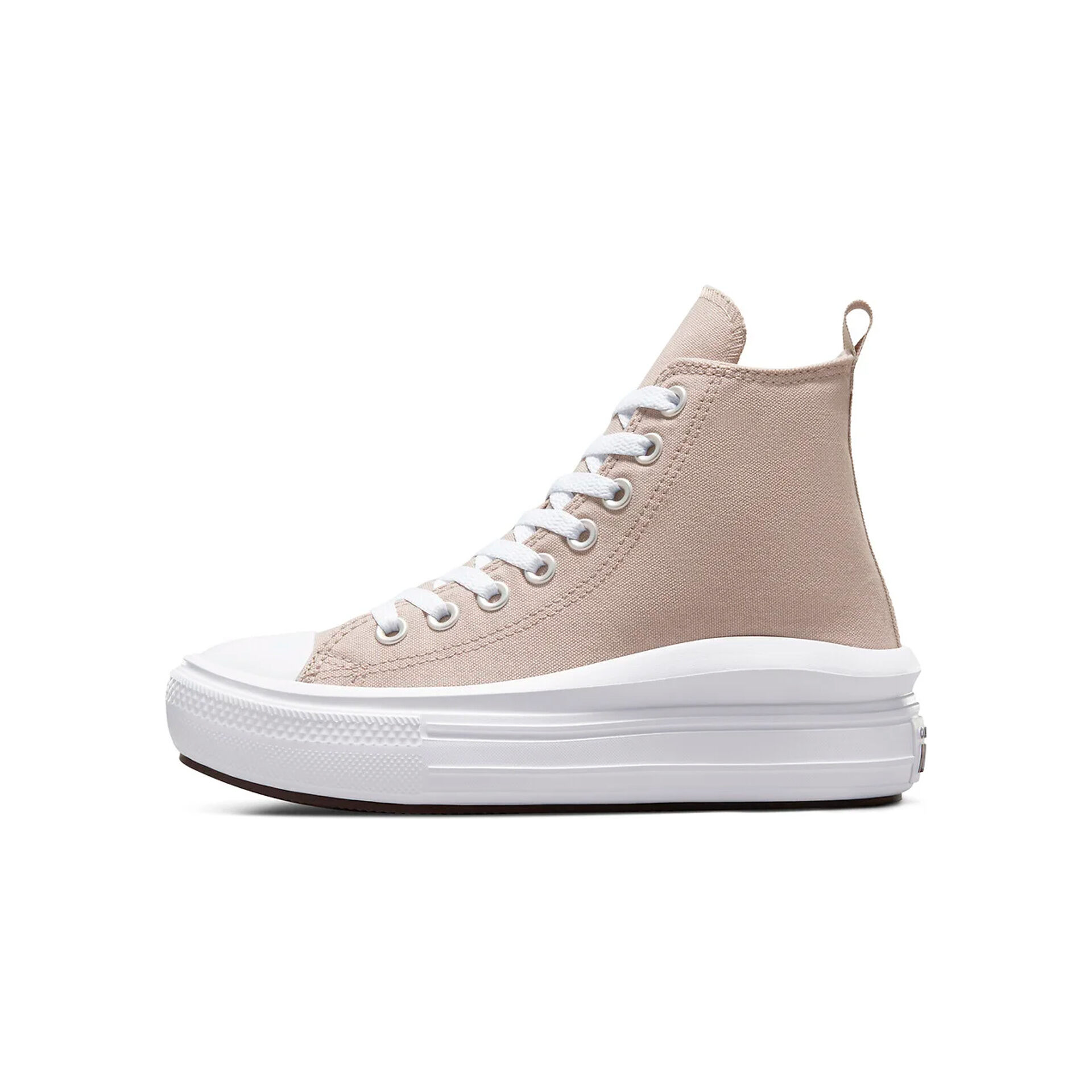 Converse Zapatillas Niña/os CHUCK TAYLOR ALL STAR MOVE PLATFORM COATED LEATHER vista trasera Converse Zapatillas Niña/os CHUCK TAYLOR ALL STAR MOVE PLATFORM COATED LEATHER vista trasera