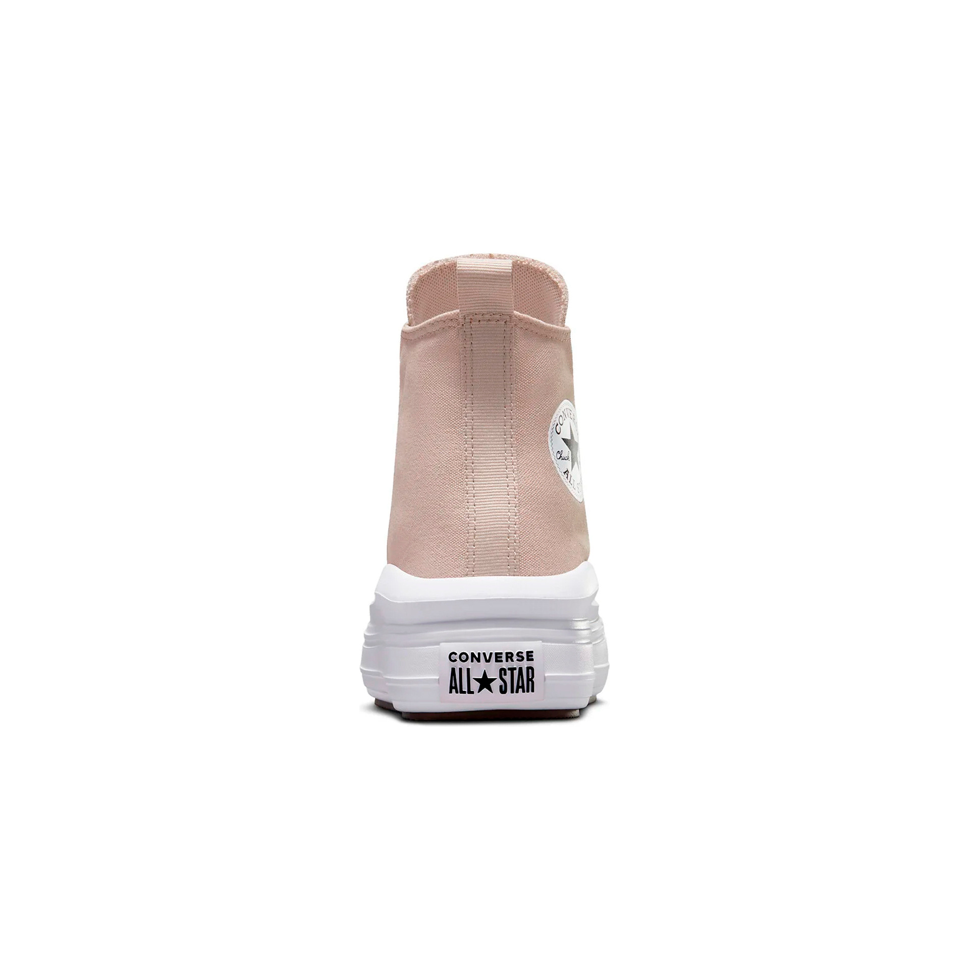 Converse Zapatillas Niña/os CHUCK TAYLOR ALL STAR MOVE PLATFORM COATED LEATHER vista frontal girada 45º Converse Zapatillas Niña/os CHUCK TAYLOR ALL STAR MOVE PLATFORM COATED LEATHER vista frontal girada 45º