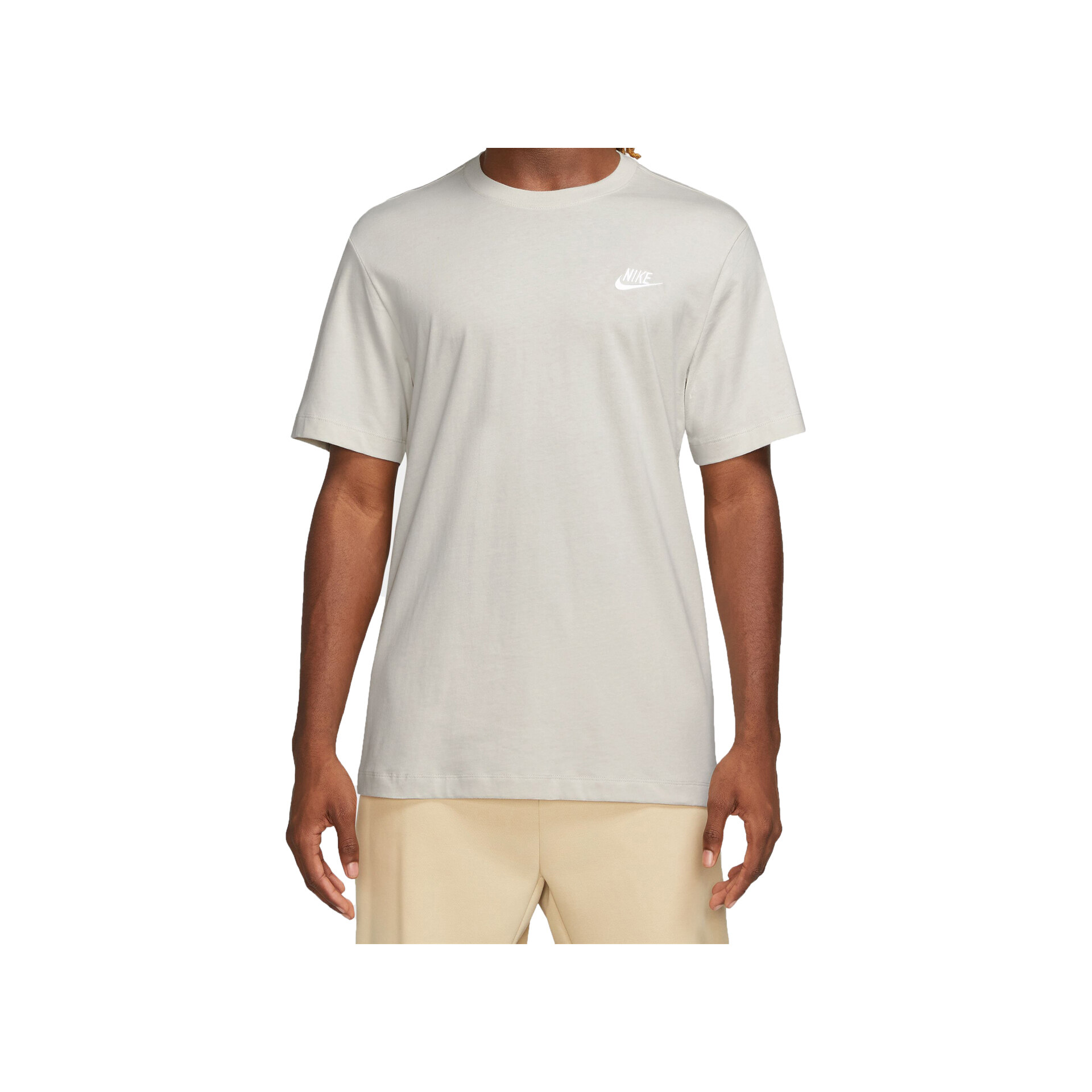 Nike Camiseta Hombre M NSW CLUB TEE vista frontal Nike Camiseta Hombre M NSW CLUB TEE vista frontal