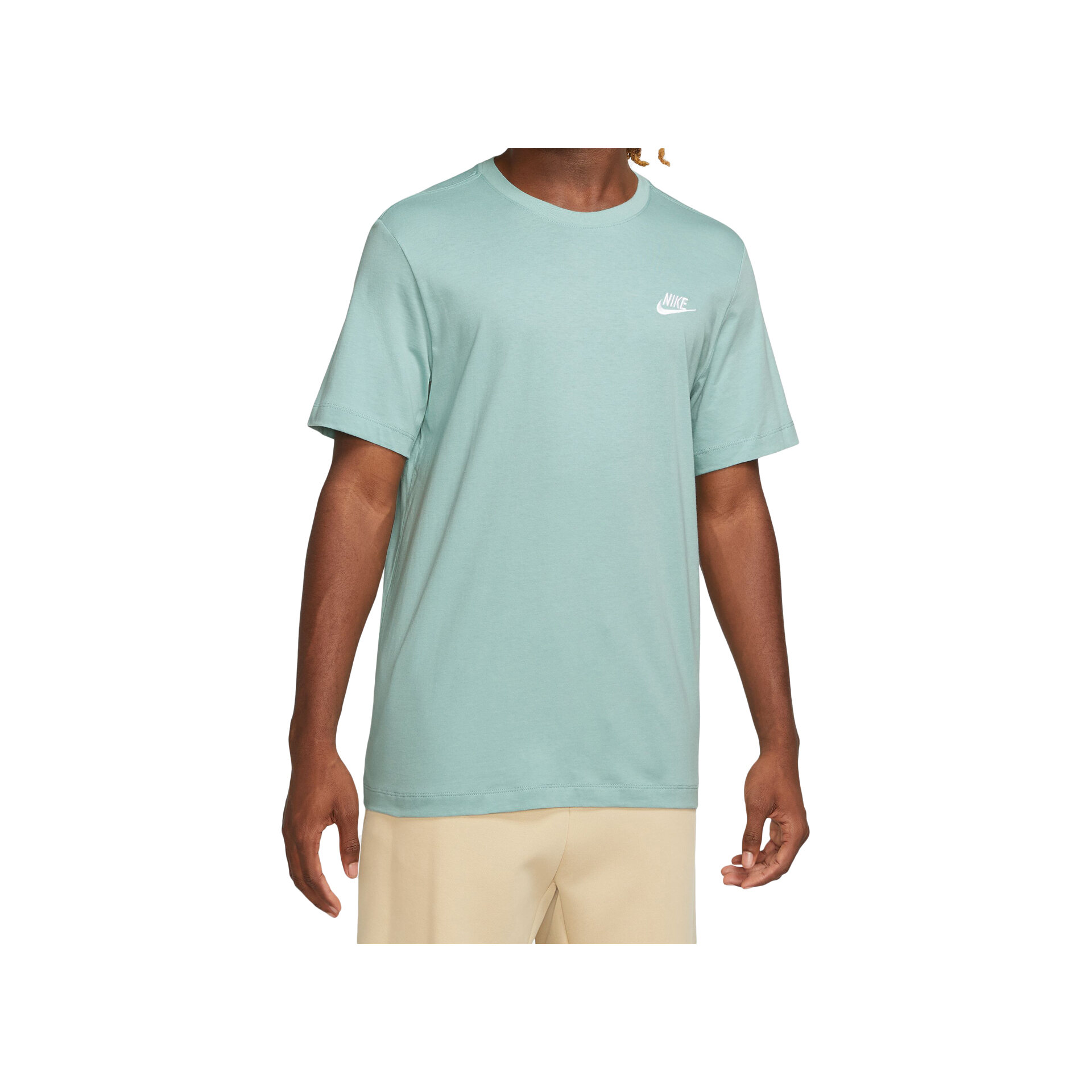 Nike Camiseta Hombre M NSW CLUB TEE vista frontal Nike Camiseta Hombre M NSW CLUB TEE vista frontal