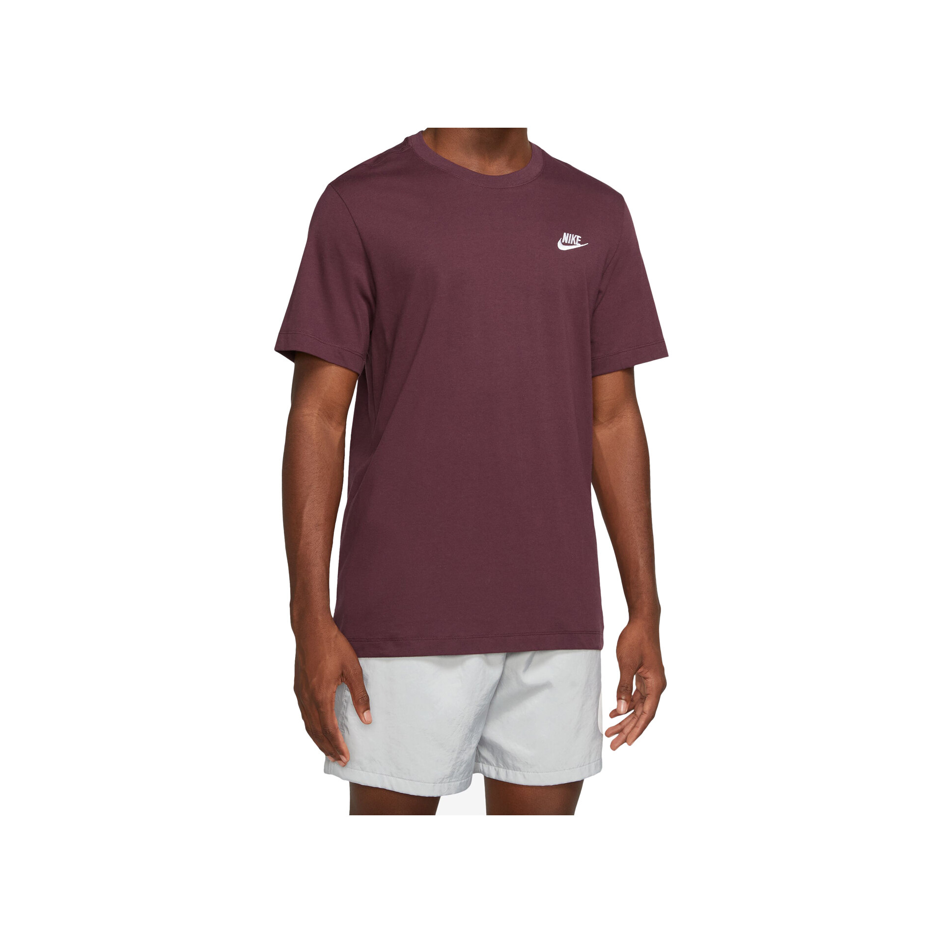 Nike Camiseta Hombre M NSW CLUB TEE vista frontal Nike Camiseta Hombre M NSW CLUB TEE vista frontal