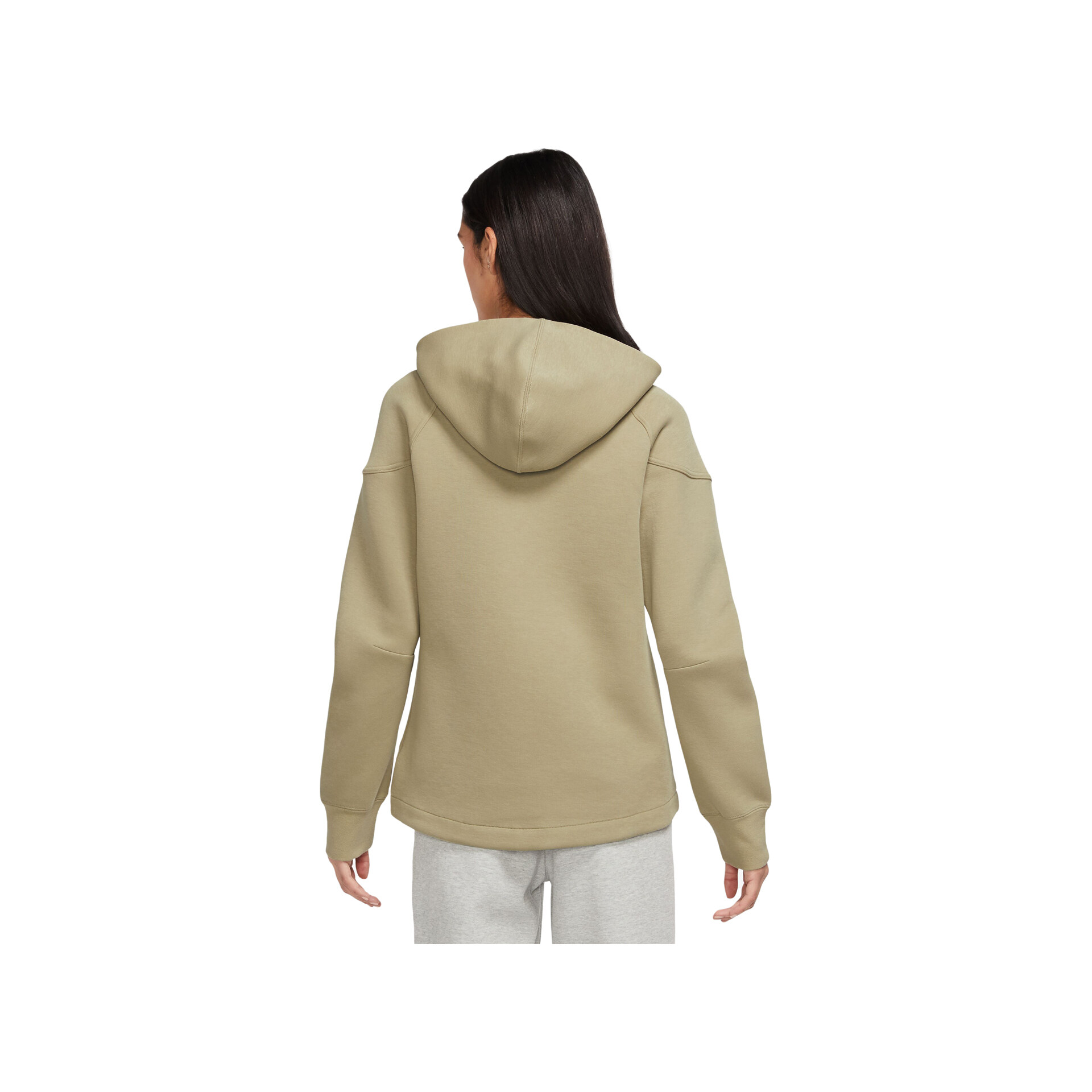 Nike Sudadera Mujer W NSW TCH FLC WR FZ HDY vista trasera Nike Sudadera Mujer W NSW TCH FLC WR FZ HDY vista trasera