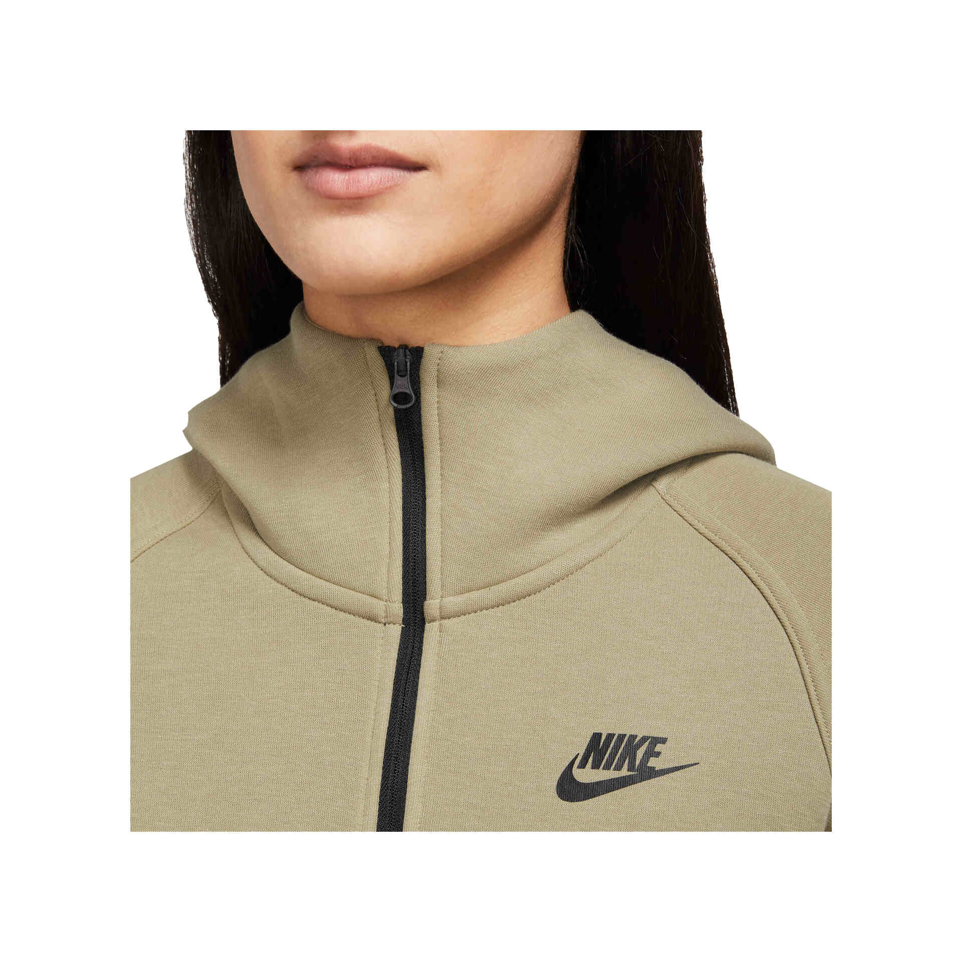 Nike Sudadera Mujer W NSW TCH FLC WR FZ HDY 03 Nike Sudadera Mujer W NSW TCH FLC WR FZ HDY 03