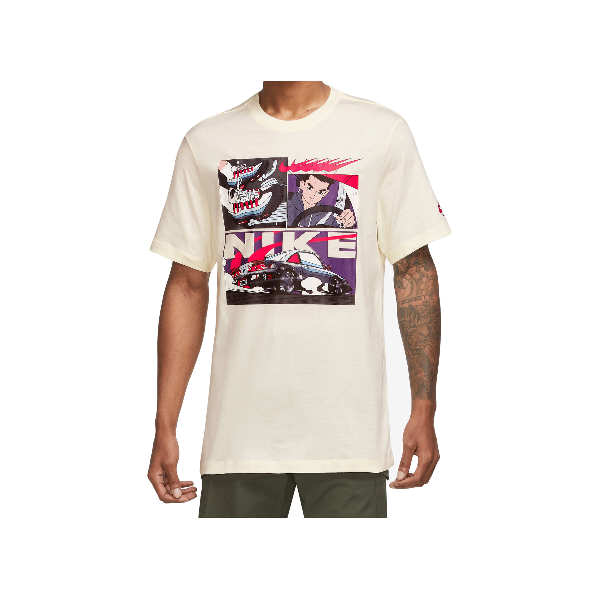 Nike Camiseta Hombre M NSW TEE OC PK4 V2 vista frontal Nike Camiseta Hombre M NSW TEE OC PK4 V2 vista frontal