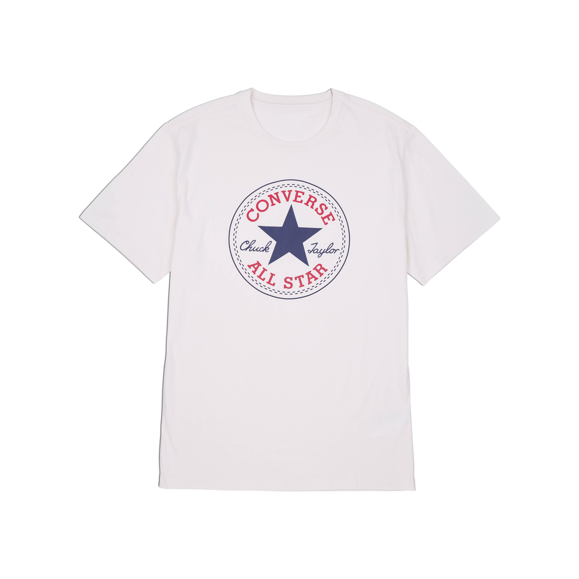 Converse Camiseta Hombre ALL STAR PATCH LOGO STANDARD vista frontal Converse Camiseta Hombre ALL STAR PATCH LOGO STANDARD vista frontal