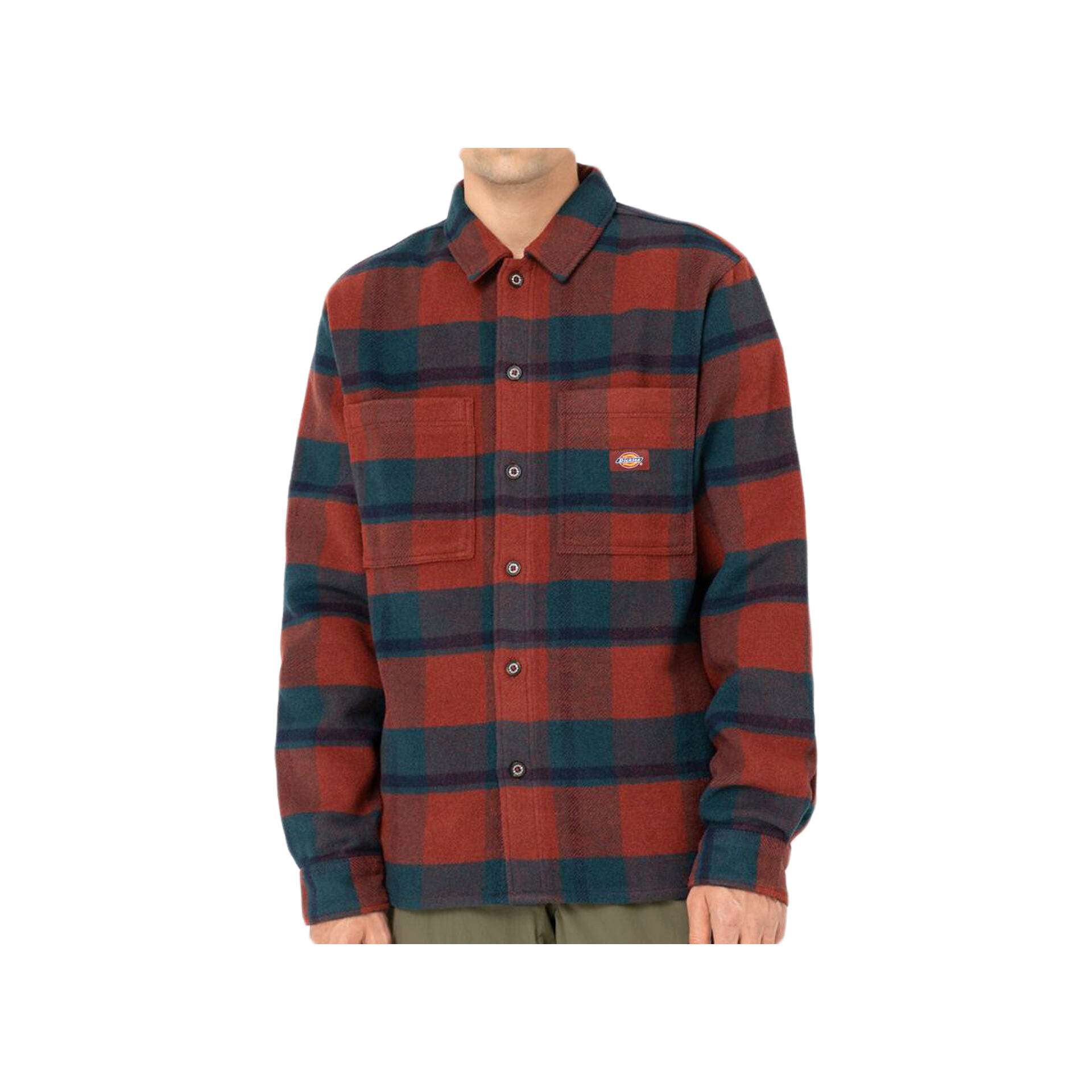 Dickies Camisa Hombre COALING SHIRT COALING CHECK DARK vista frontal Dickies Camisa Hombre COALING SHIRT COALING CHECK DARK vista frontal