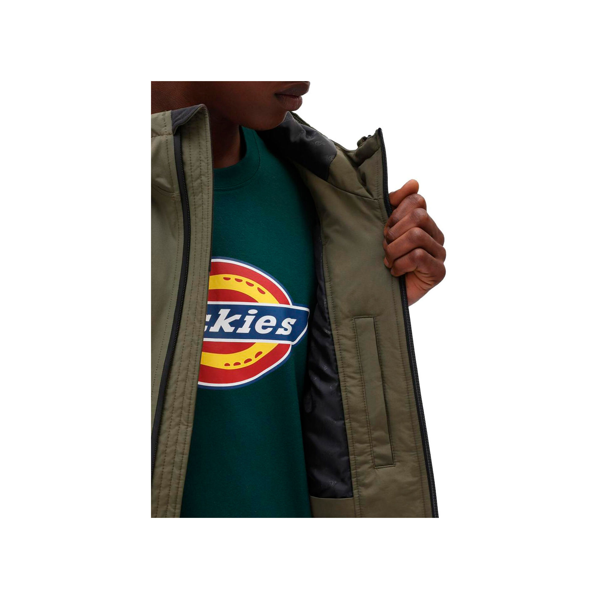 Dickies Chaqueta Hombre NEW SARPY JACKET MILITARY 03 Dickies Chaqueta Hombre NEW SARPY JACKET MILITARY 03