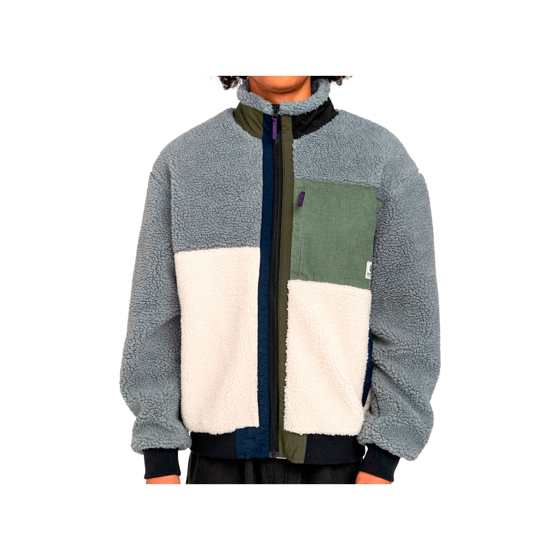 Element Chaqueta Hombre OAK SHERPA vista frontal Element Chaqueta Hombre OAK SHERPA vista frontal