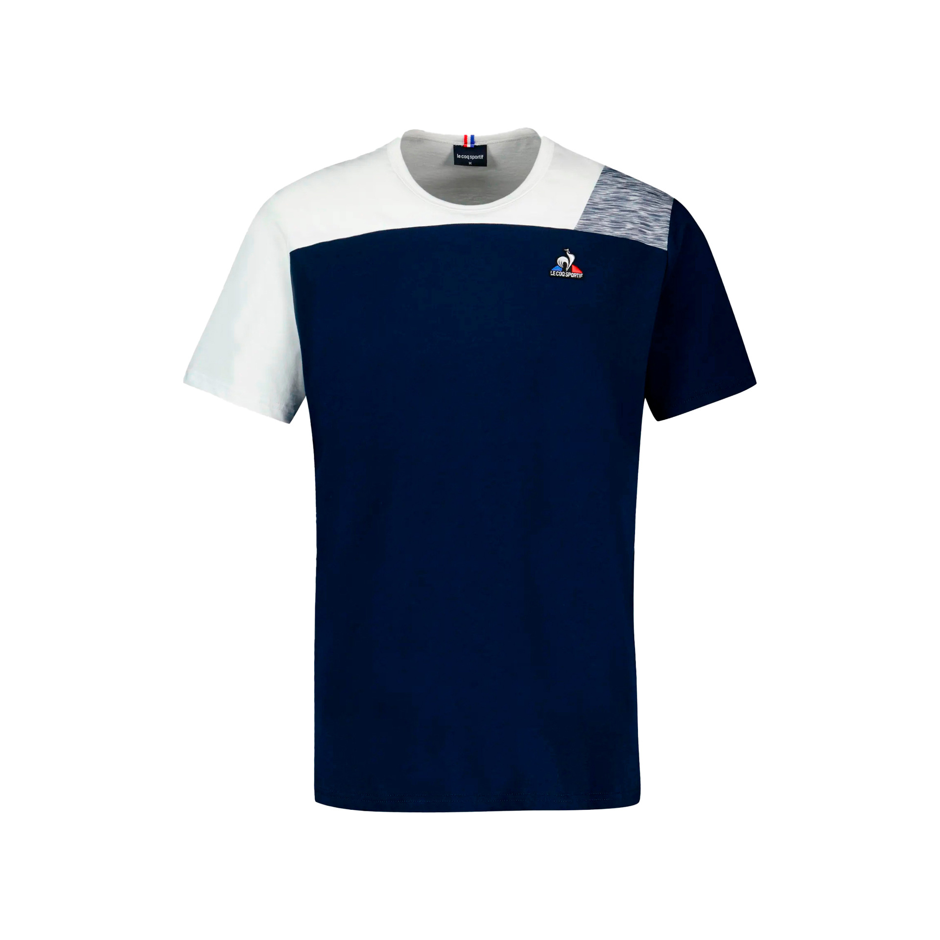 Le Coq Sportif Camiseta Hombre SAISON 1 Tee SS N1 M vista frontal Le Coq Sportif Camiseta Hombre SAISON 1 Tee SS N1 M vista frontal
