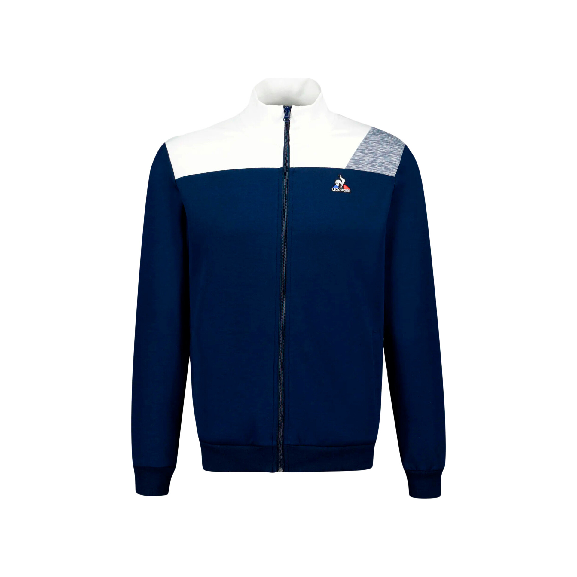 Le Coq Sportif Sudadera Hombre SAISON 1 FZ Sweat N1 M vista frontal Le Coq Sportif Sudadera Hombre SAISON 1 FZ Sweat N1 M vista frontal