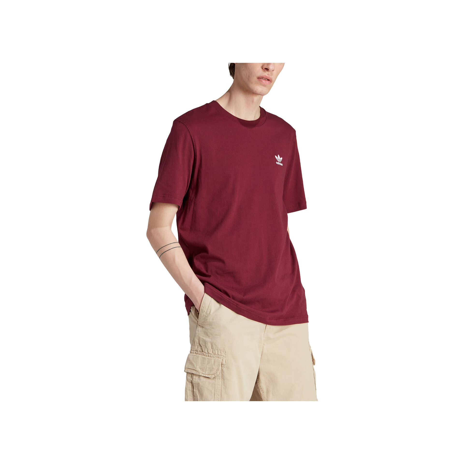 adidas Camiseta Hombre ESSENTIAL TEE vista trasera adidas Camiseta Hombre ESSENTIAL TEE vista trasera