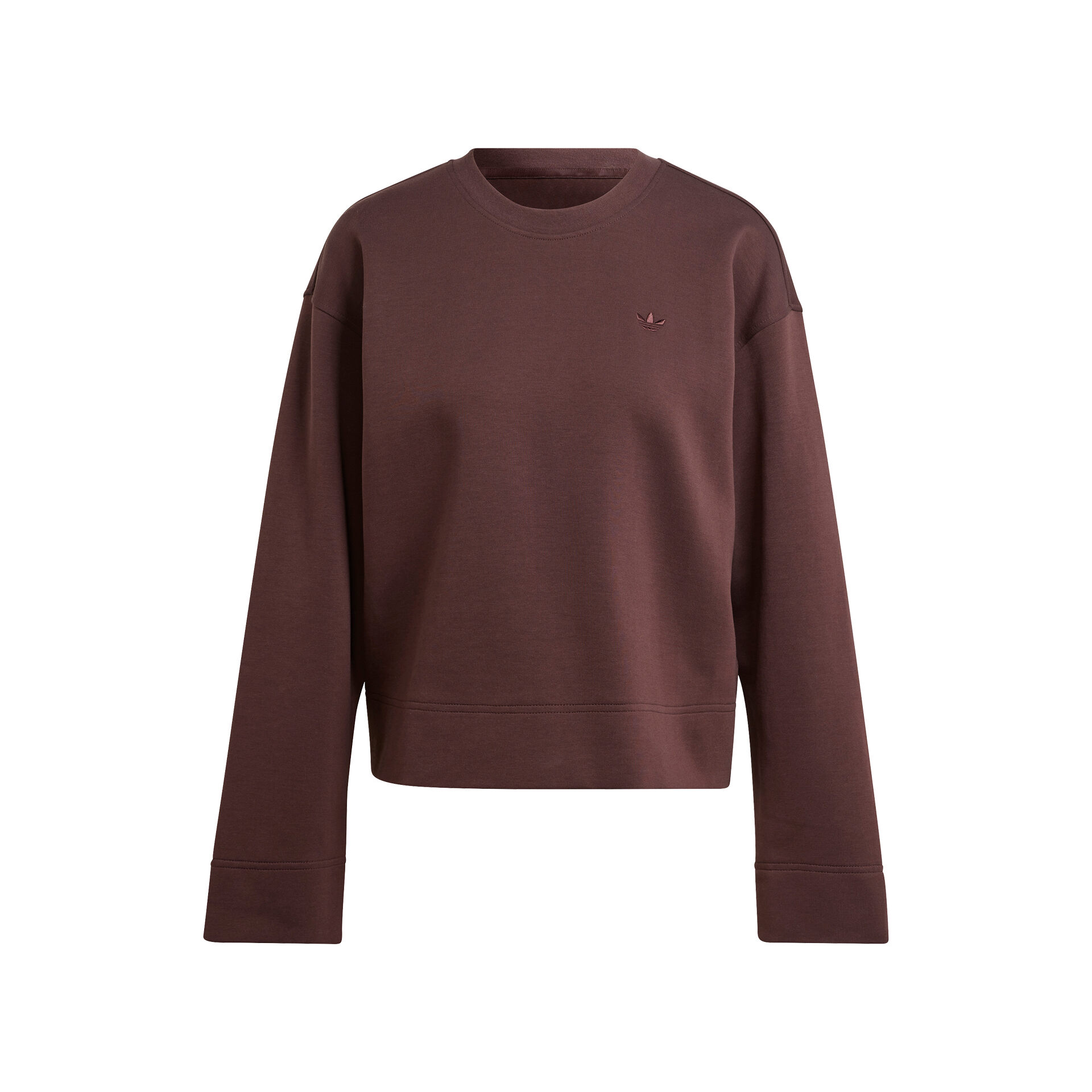 adidas Sudadera Mujer ESS SHORT SWEAT vista frontal adidas Sudadera Mujer ESS SHORT SWEAT vista frontal
