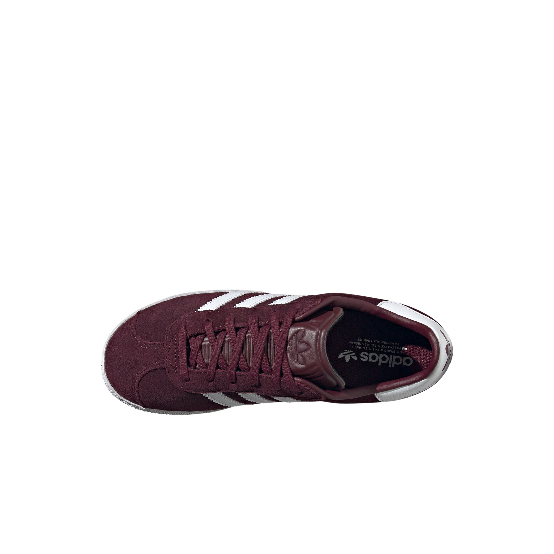 adidas Zapatillas Niña/os GAZELLE J vista frontal girada 45º adidas Zapatillas Niña/os GAZELLE J vista frontal girada 45º
