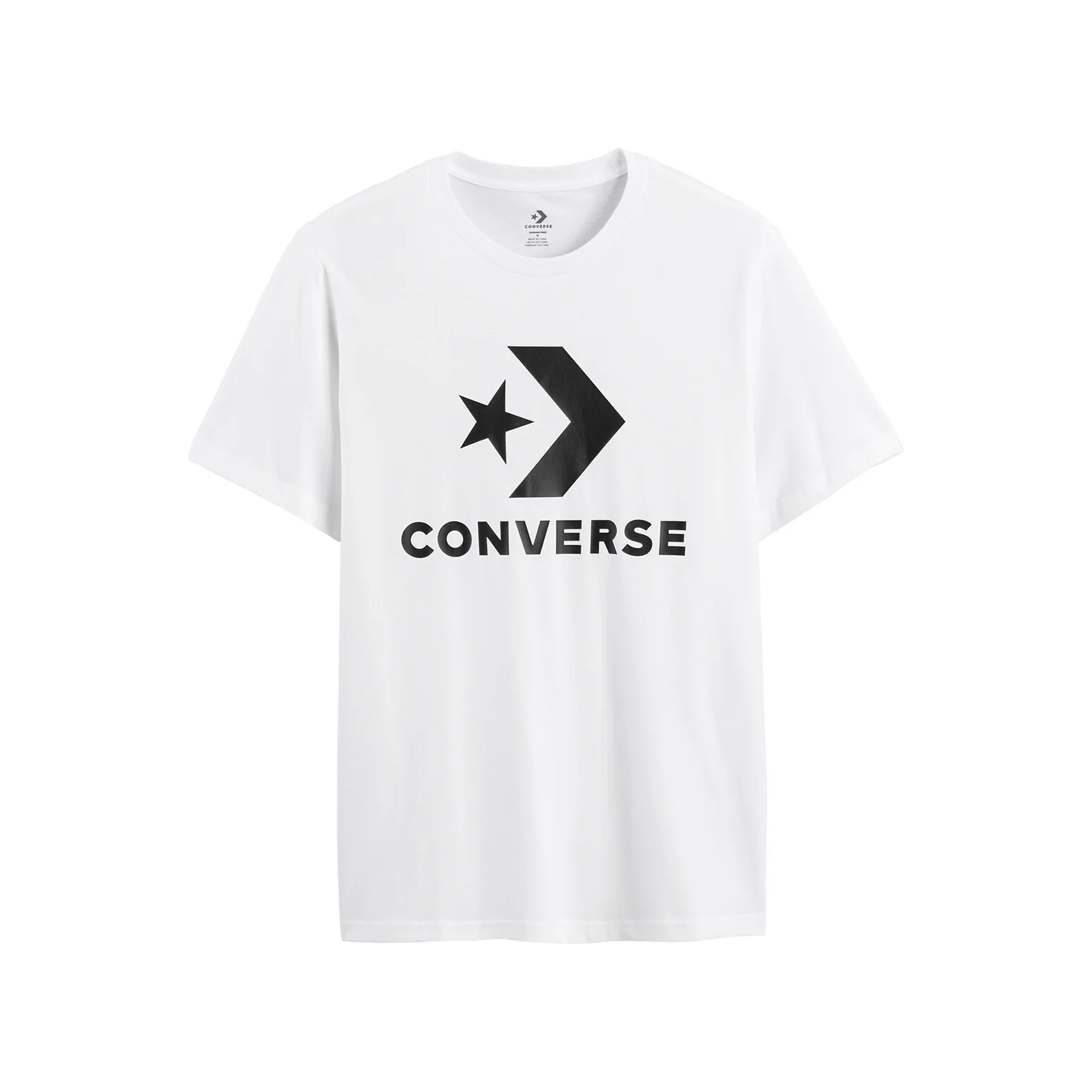 Converse Camiseta Hombre STANDARD FIT CENTER FRONT LARGE LOGO STAR CHEV SS TEE vista frontal Converse Camiseta Hombre STANDARD FIT CENTER FRONT LARGE LOGO STAR CHEV SS TEE vista frontal