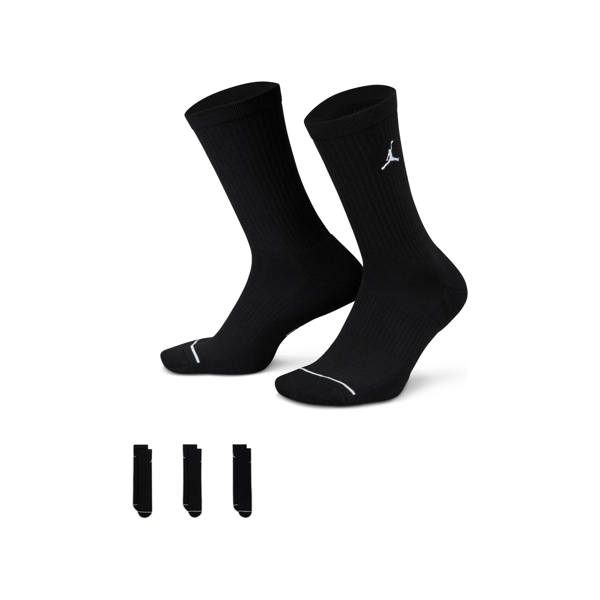 Nike Calcetines U J ED CUSH POLY CREW 3PR 144 vista frontal Nike Calcetines U J ED CUSH POLY CREW 3PR 144 vista frontal