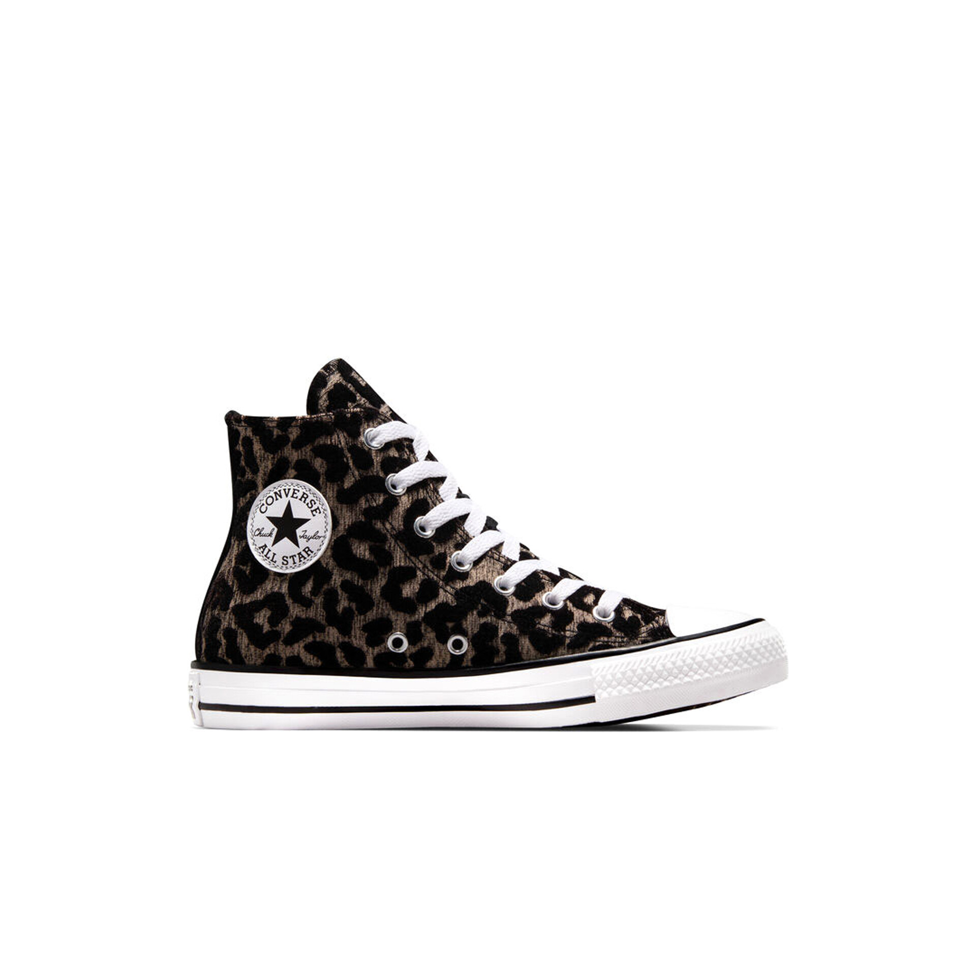 Converse Zapatillas Niña/os CHUCK TAYLOR ALL STAR LEOPARD LOVE lateral exterior Converse Zapatillas Niña/os CHUCK TAYLOR ALL STAR LEOPARD LOVE lateral exterior