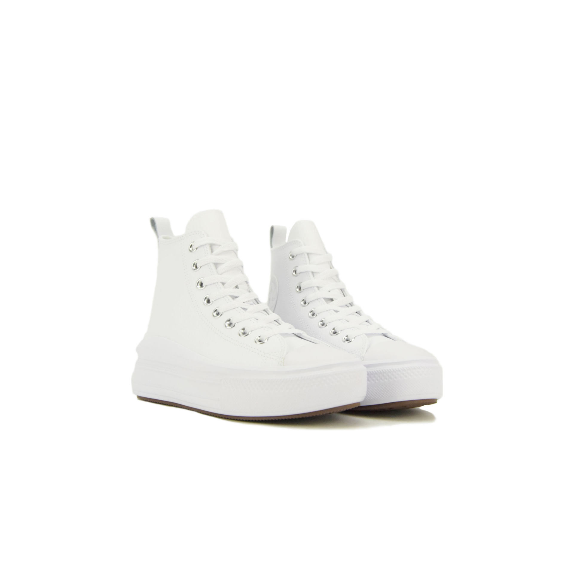 Converse Zapatillas Niña/os CHUCK TAYLOR ALL STAR PLATFORM MOVE LEATHER lateral interior Converse Zapatillas Niña/os CHUCK TAYLOR ALL STAR PLATFORM MOVE LEATHER lateral interior