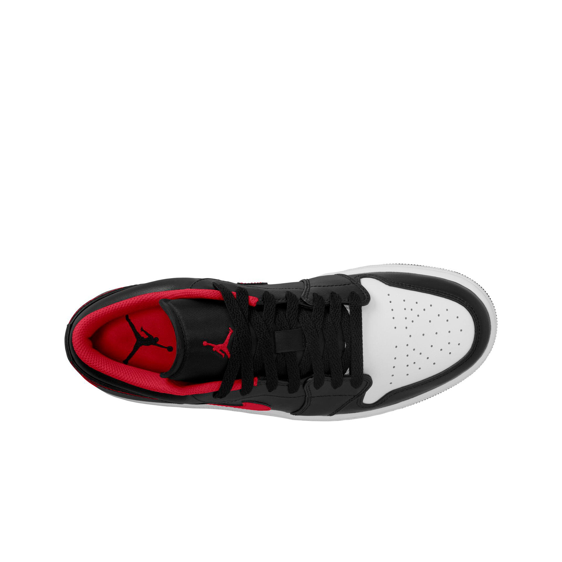 Nike Zapatillas Hombre Air Jordan 1 Low vista frontal girada 45º Nike Zapatillas Hombre Air Jordan 1 Low vista frontal girada 45º