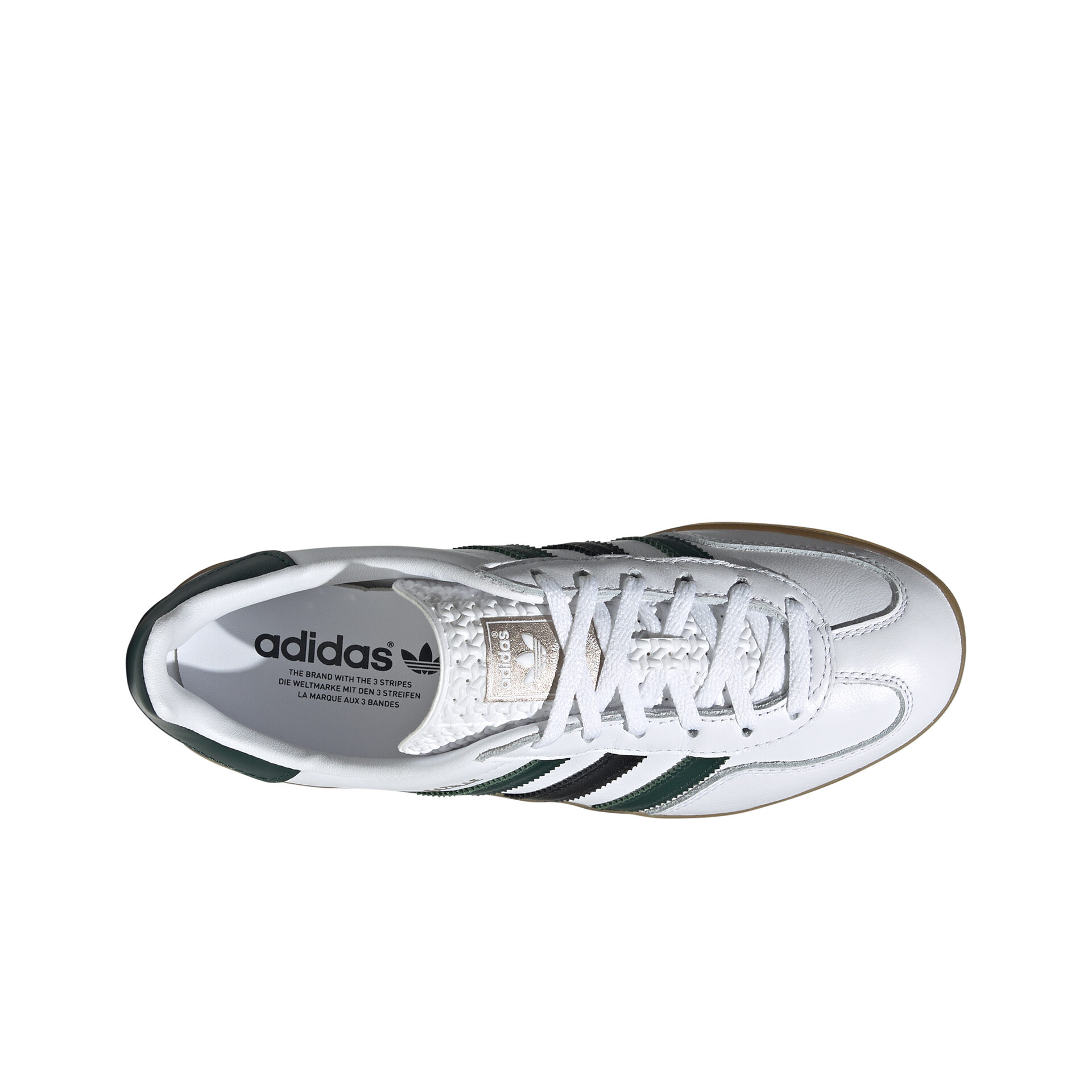 adidas Zapatillas Mujer GAZELLE INDOOR W vista frontal girada 45º adidas Zapatillas Mujer GAZELLE INDOOR W vista frontal girada 45º