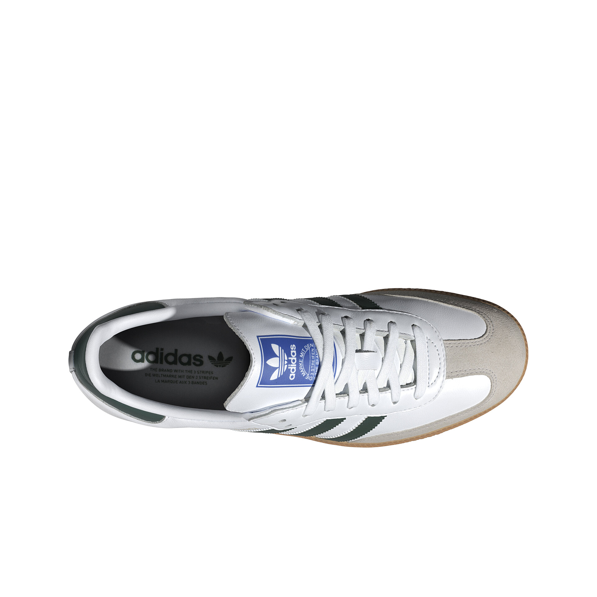 adidas Zapatillas Mujer SAMBA OG vista frontal girada 45º adidas Zapatillas Mujer SAMBA OG vista frontal girada 45º