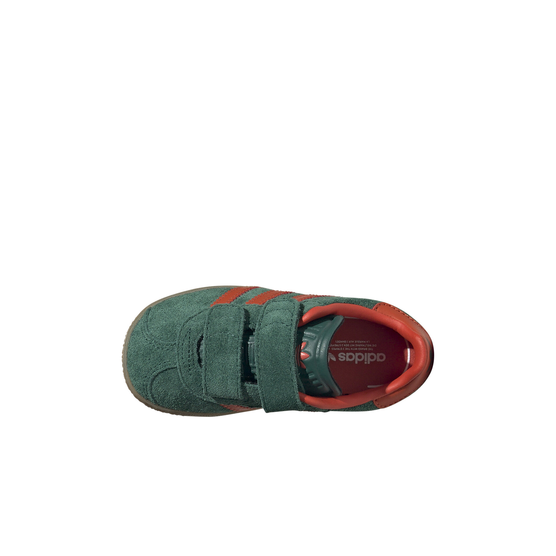 adidas Zapatillas Bebé GAZELLE CF I vista frontal girada 45º adidas Zapatillas Bebé GAZELLE CF I vista frontal girada 45º