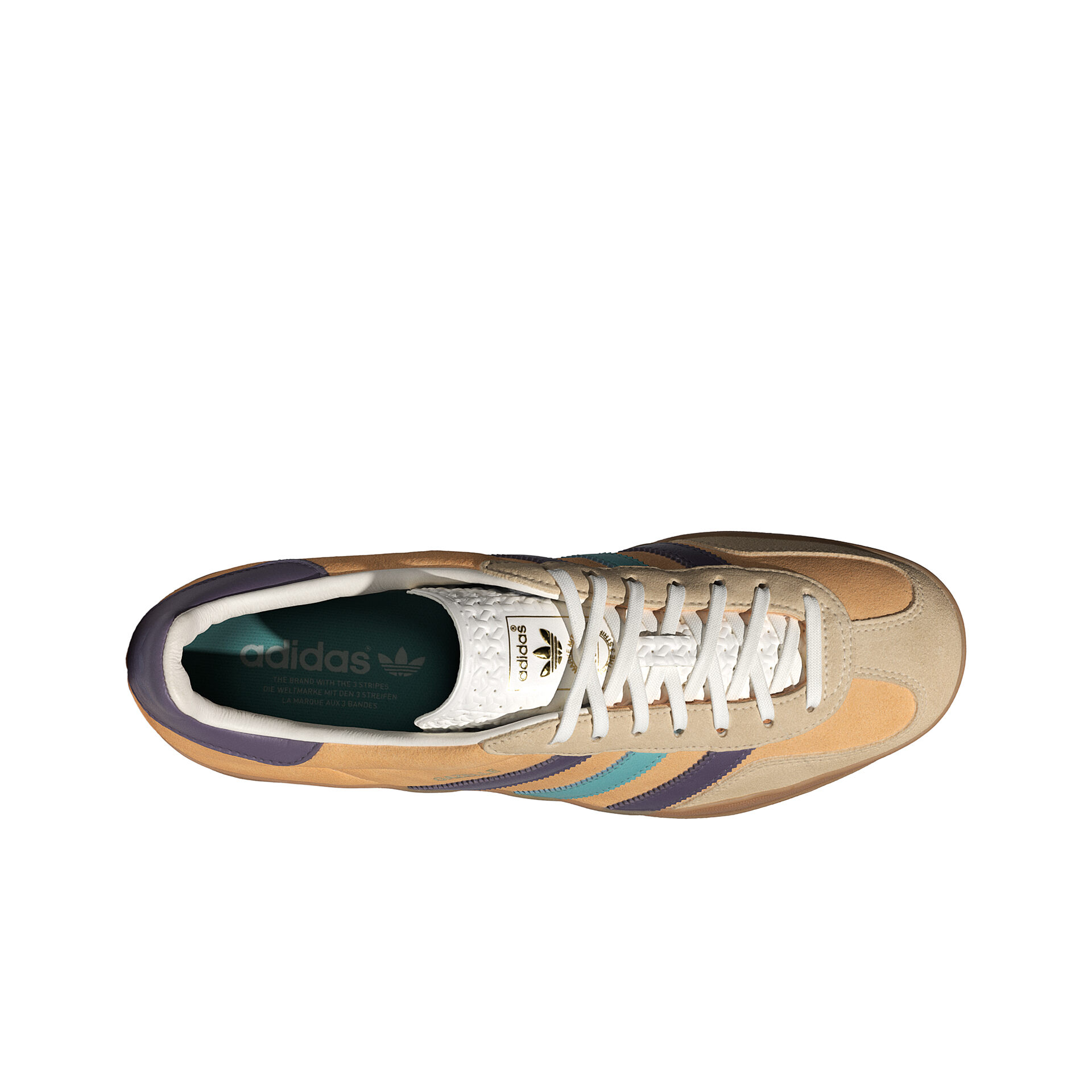 adidas Zapatillas Mujer GAZELLE INDOOR vista trasera adidas Zapatillas Mujer GAZELLE INDOOR vista trasera