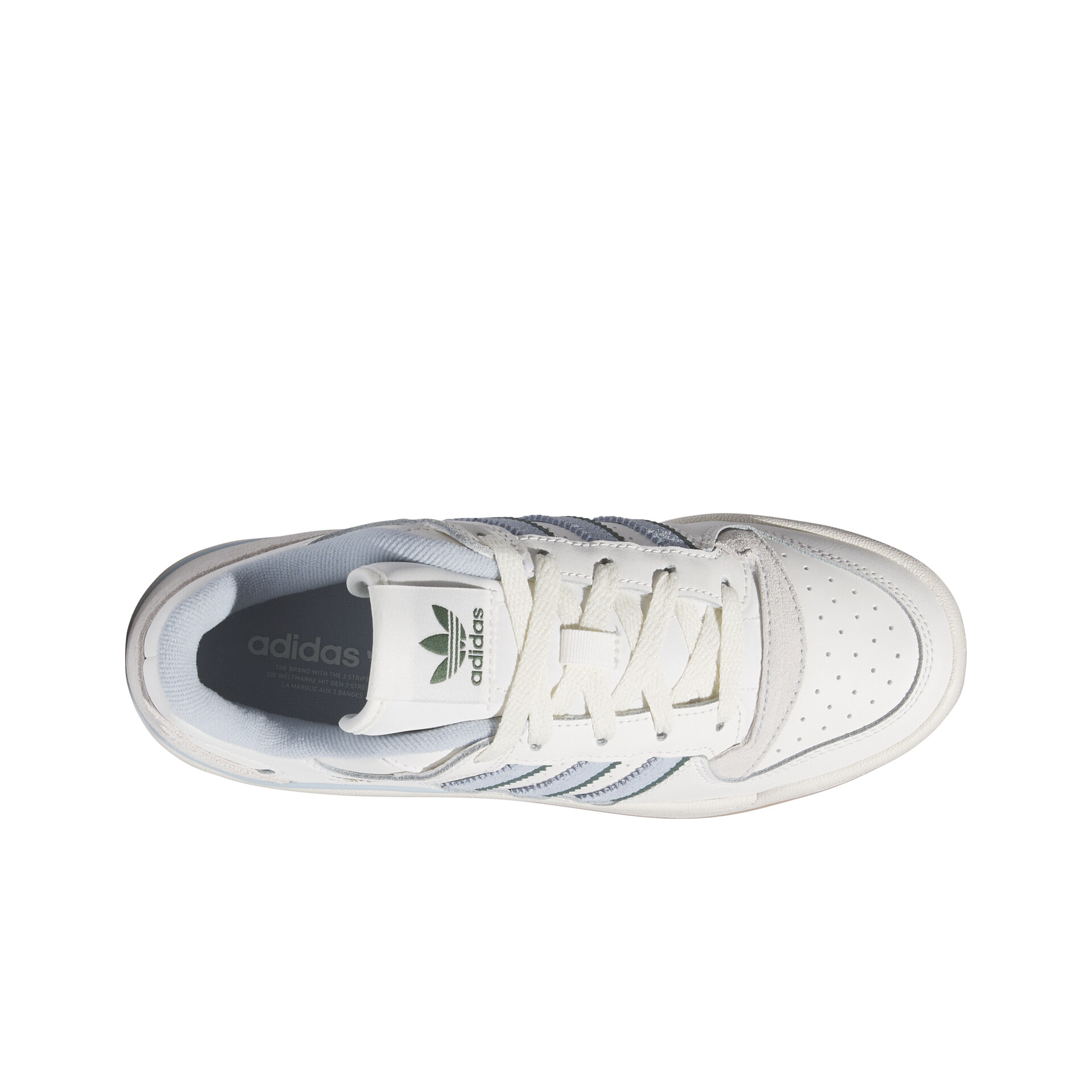 adidas Zapatillas Mujer FORUM LOW CL W vista frontal girada 45º adidas Zapatillas Mujer FORUM LOW CL W vista frontal girada 45º