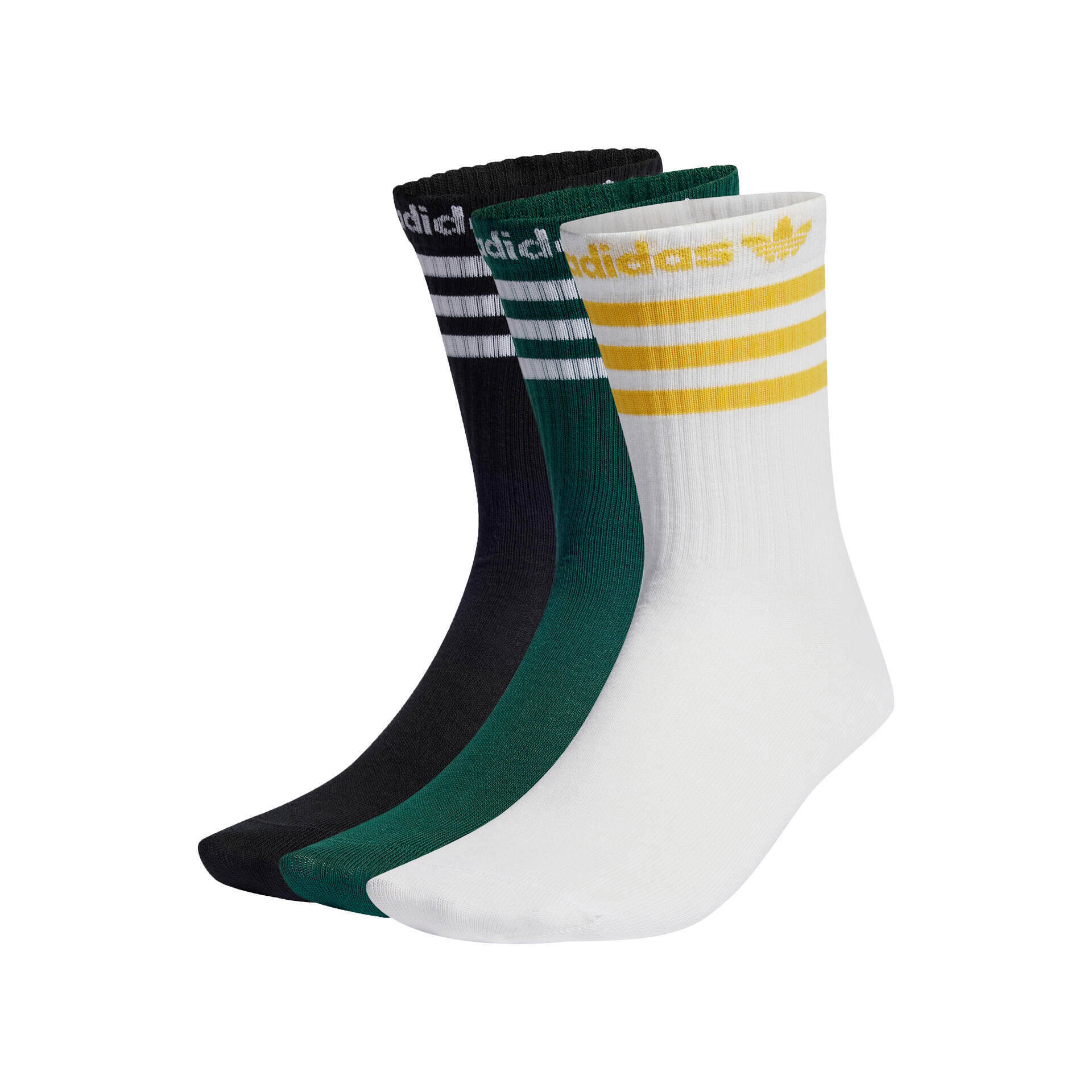 adidas Calcetines CREW SOCK 3PP vista frontal adidas Calcetines CREW SOCK 3PP vista frontal