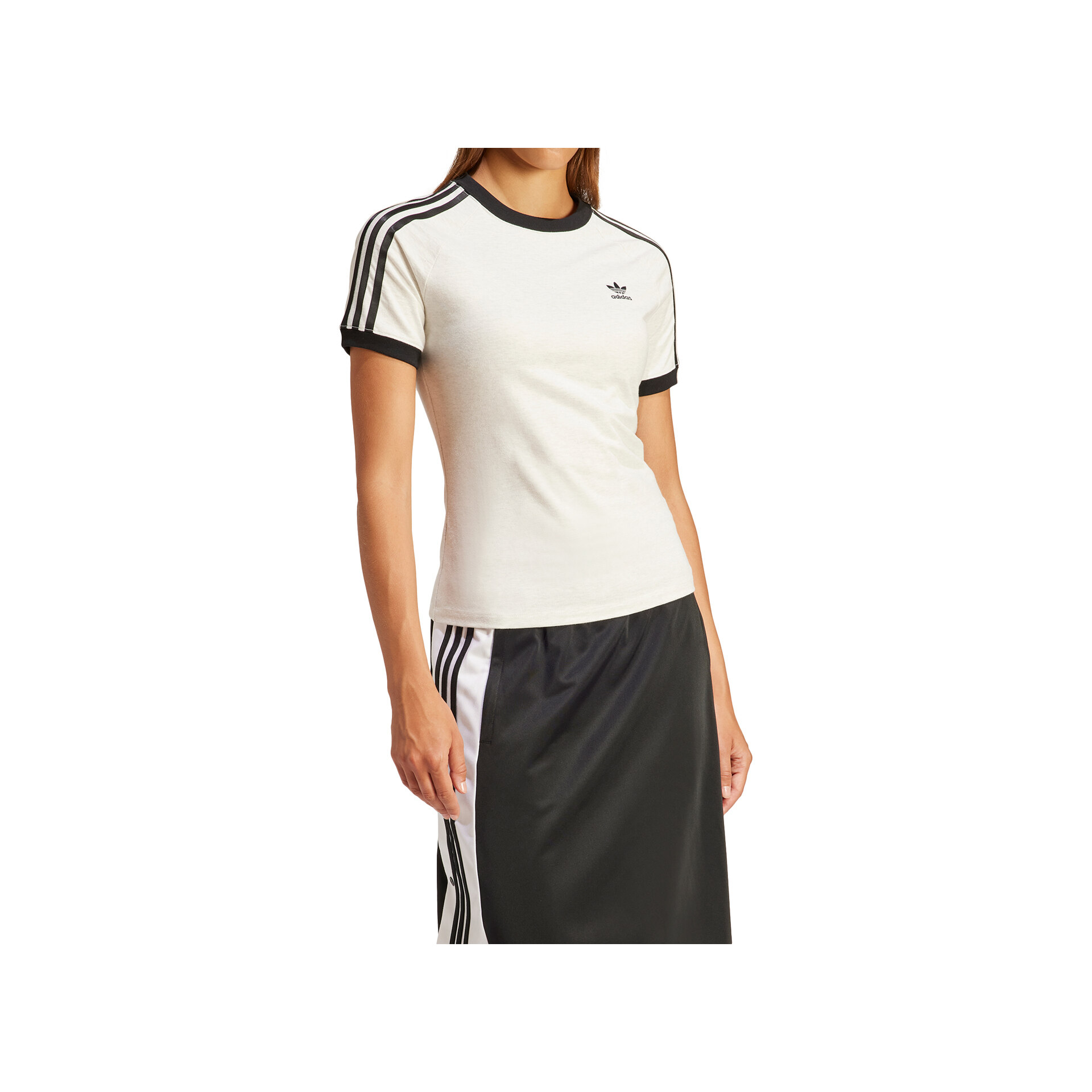 adidas Camiseta Mujer 3 S RGLN TEE vista frontal adidas Camiseta Mujer 3 S RGLN TEE vista frontal