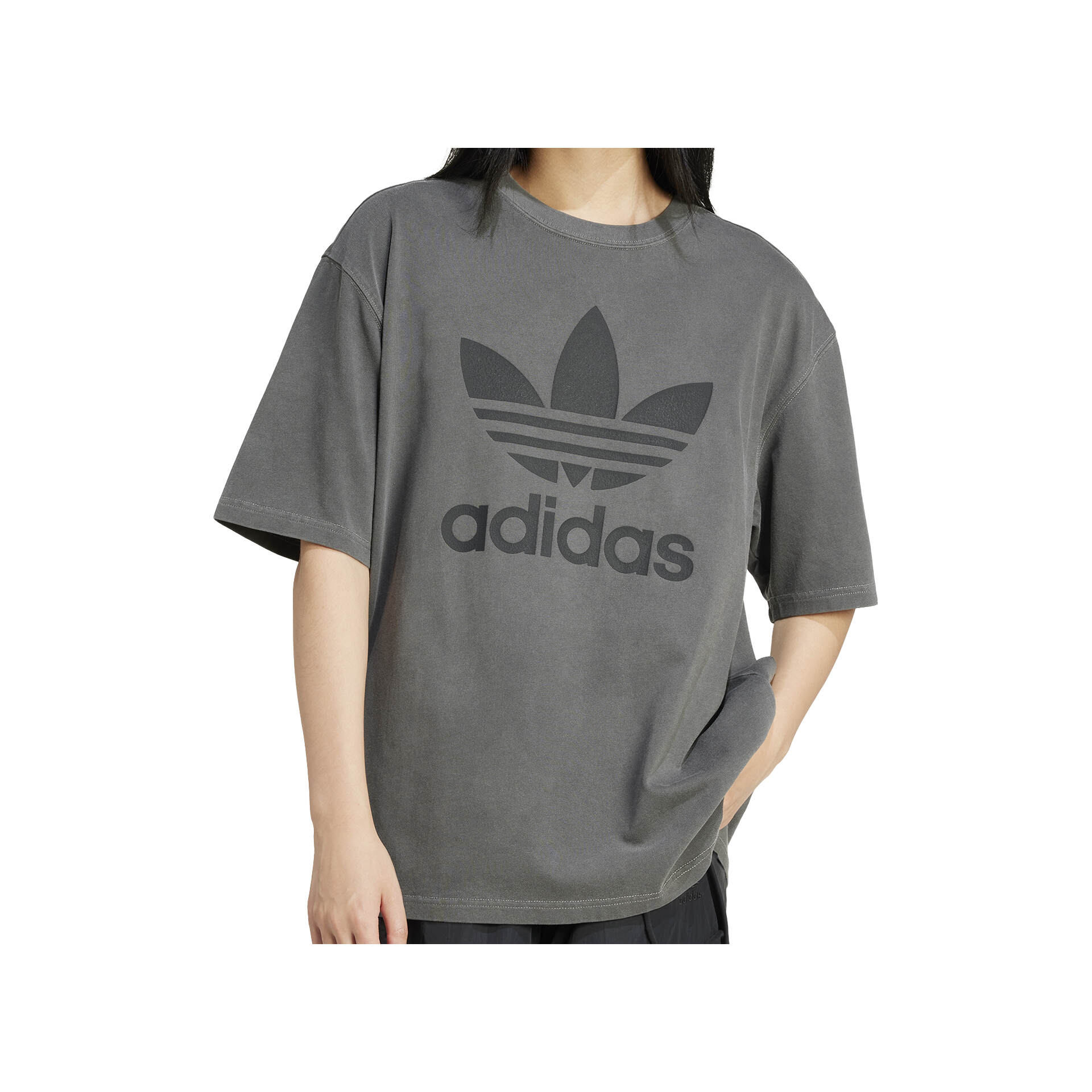 adidas Camiseta Mujer WASHED TRF TEE vista frontal adidas Camiseta Mujer WASHED TRF TEE vista frontal