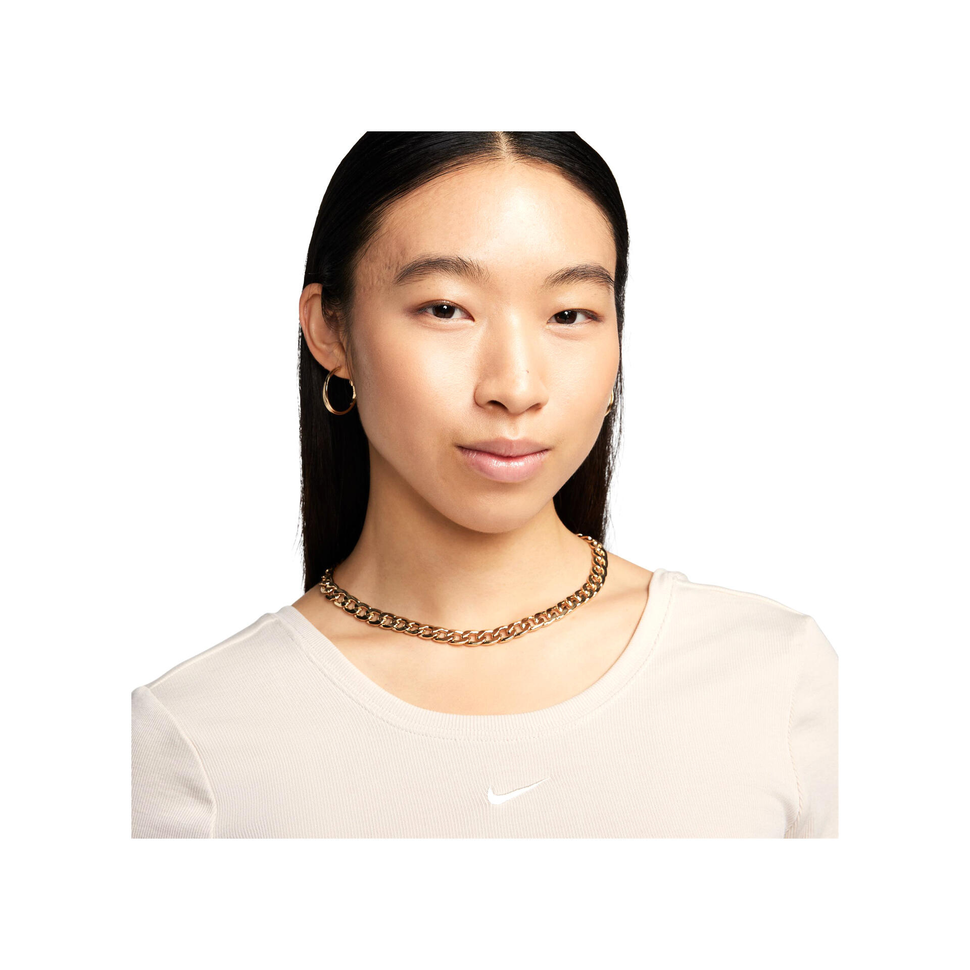 Nike Camiseta Mujer W NSW NK CHLL KNT MRIB SS TOP 03 Nike Camiseta Mujer W NSW NK CHLL KNT MRIB SS TOP 03