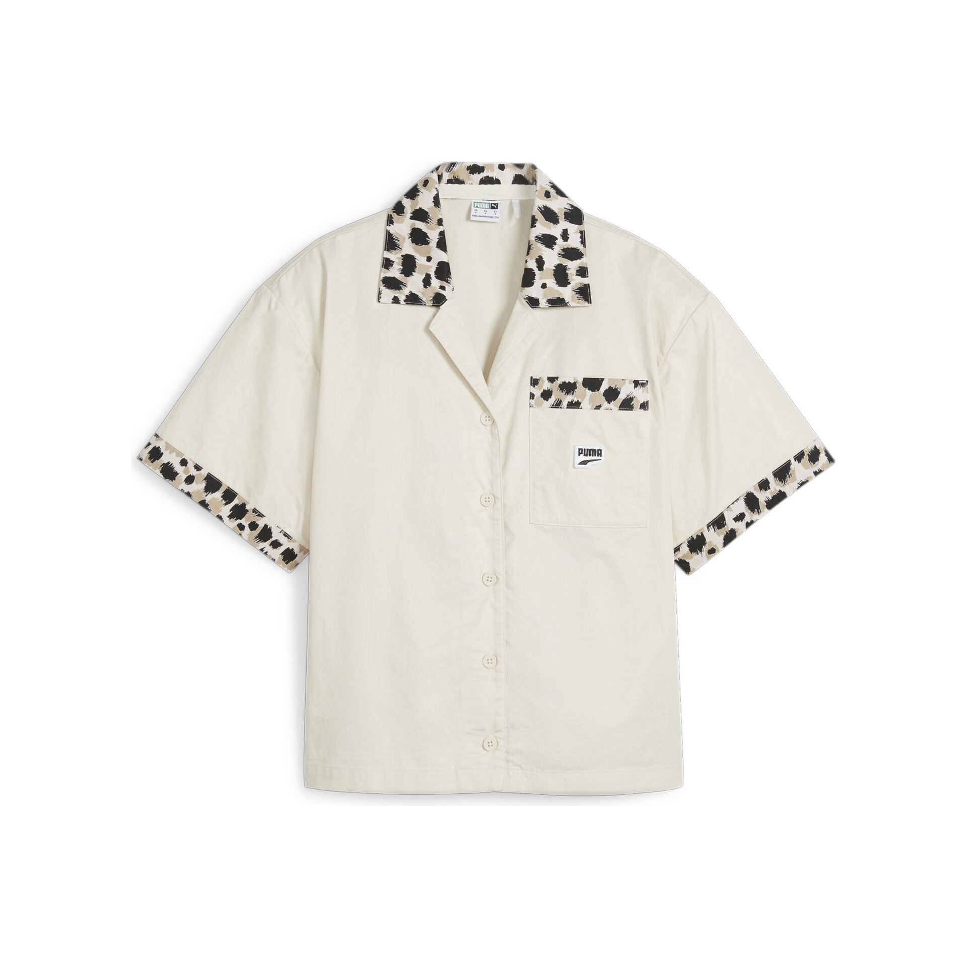 Puma Camisa Mujer DOWNTOWN Shirt WV vista frontal Puma Camisa Mujer DOWNTOWN Shirt WV vista frontal