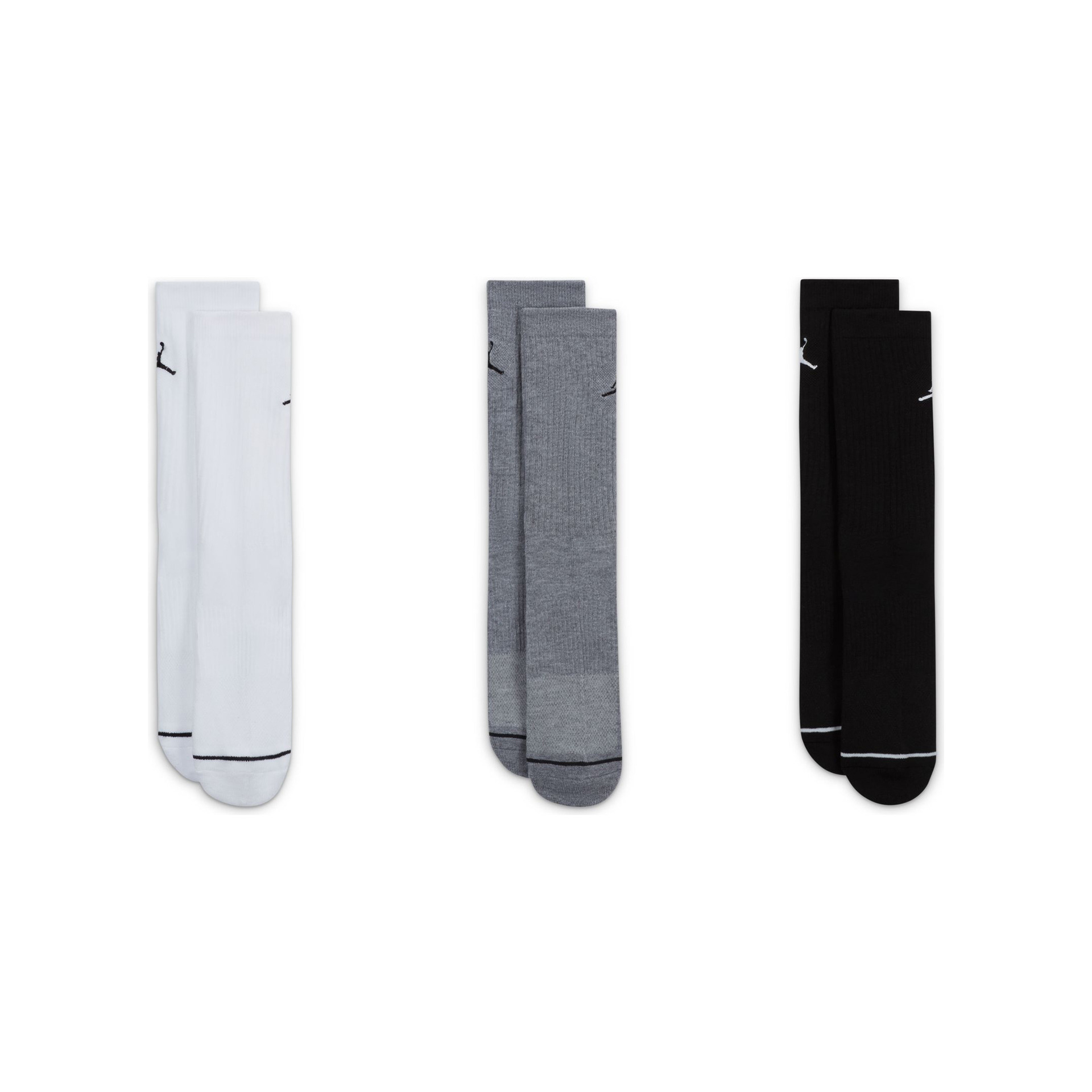 Nike Calcetines U J ED CUSH POLY CREW 3PR 144 vista frontal Nike Calcetines U J ED CUSH POLY CREW 3PR 144 vista frontal