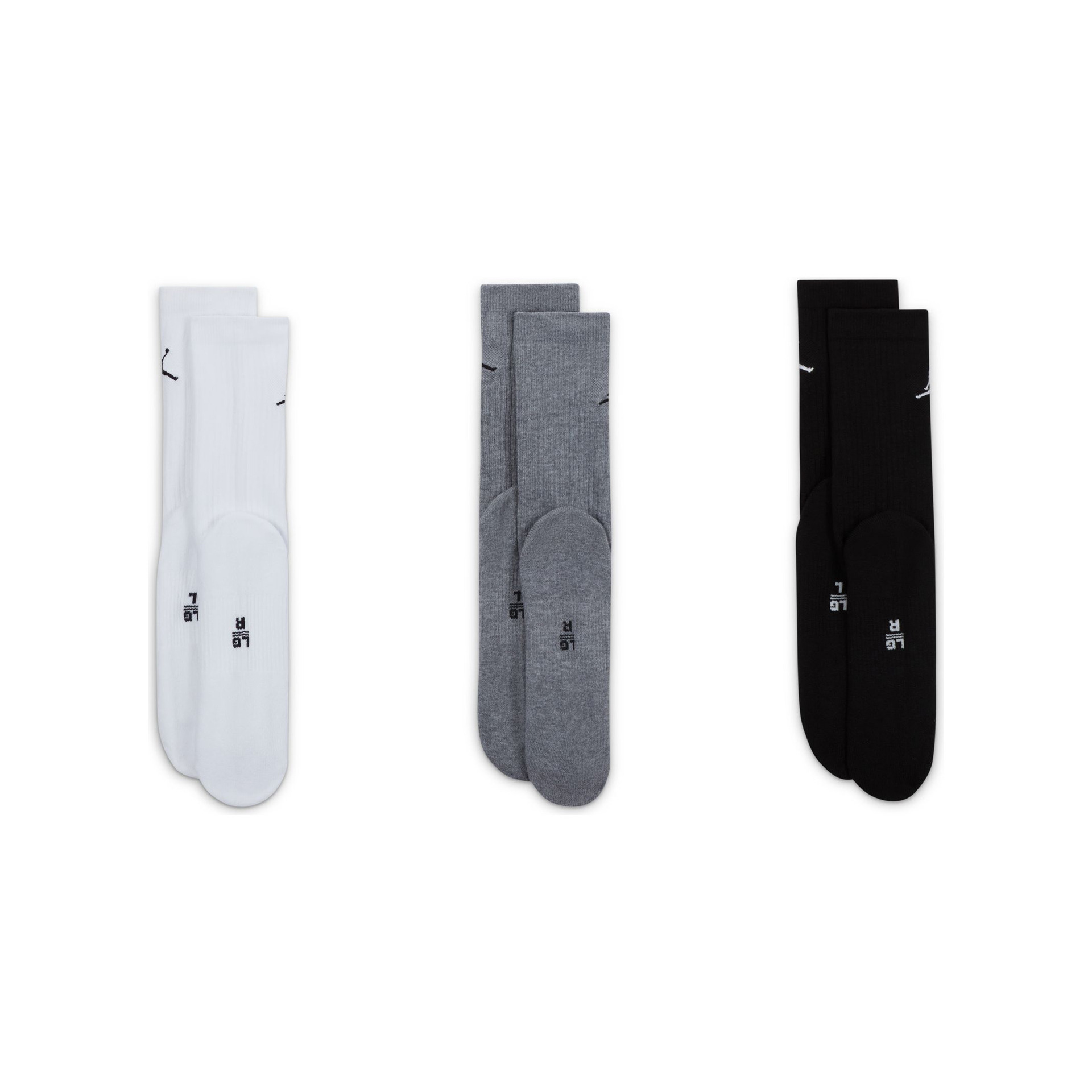 Nike Calcetines U J ED CUSH POLY CREW 3PR 144 02 Nike Calcetines U J ED CUSH POLY CREW 3PR 144 02