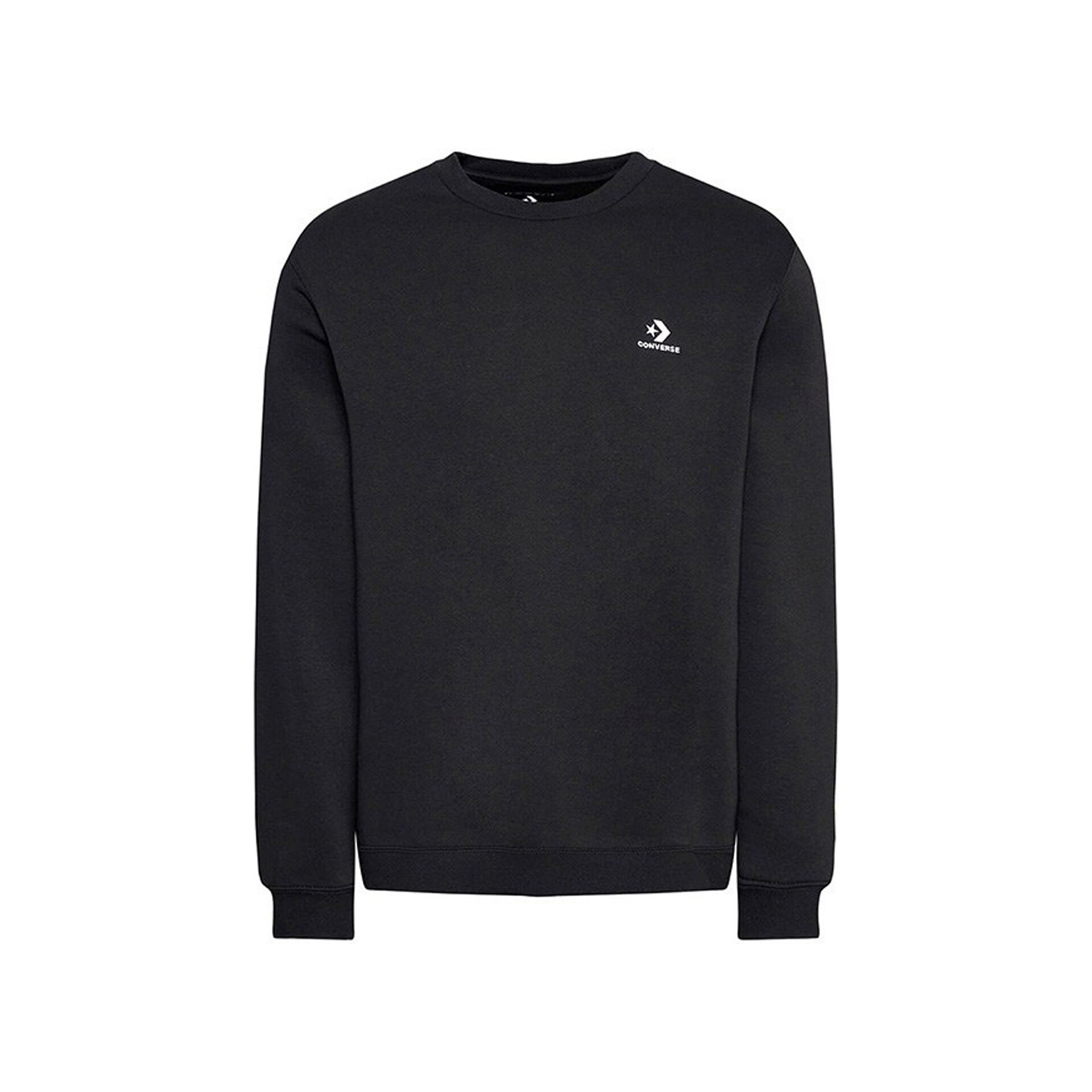 Converse Sudadera Hombre STANDARD FIT LEFT CHEST STAR CHEV EMB CREW BB vista frontal Converse Sudadera Hombre STANDARD FIT LEFT CHEST STAR CHEV EMB CREW BB vista frontal