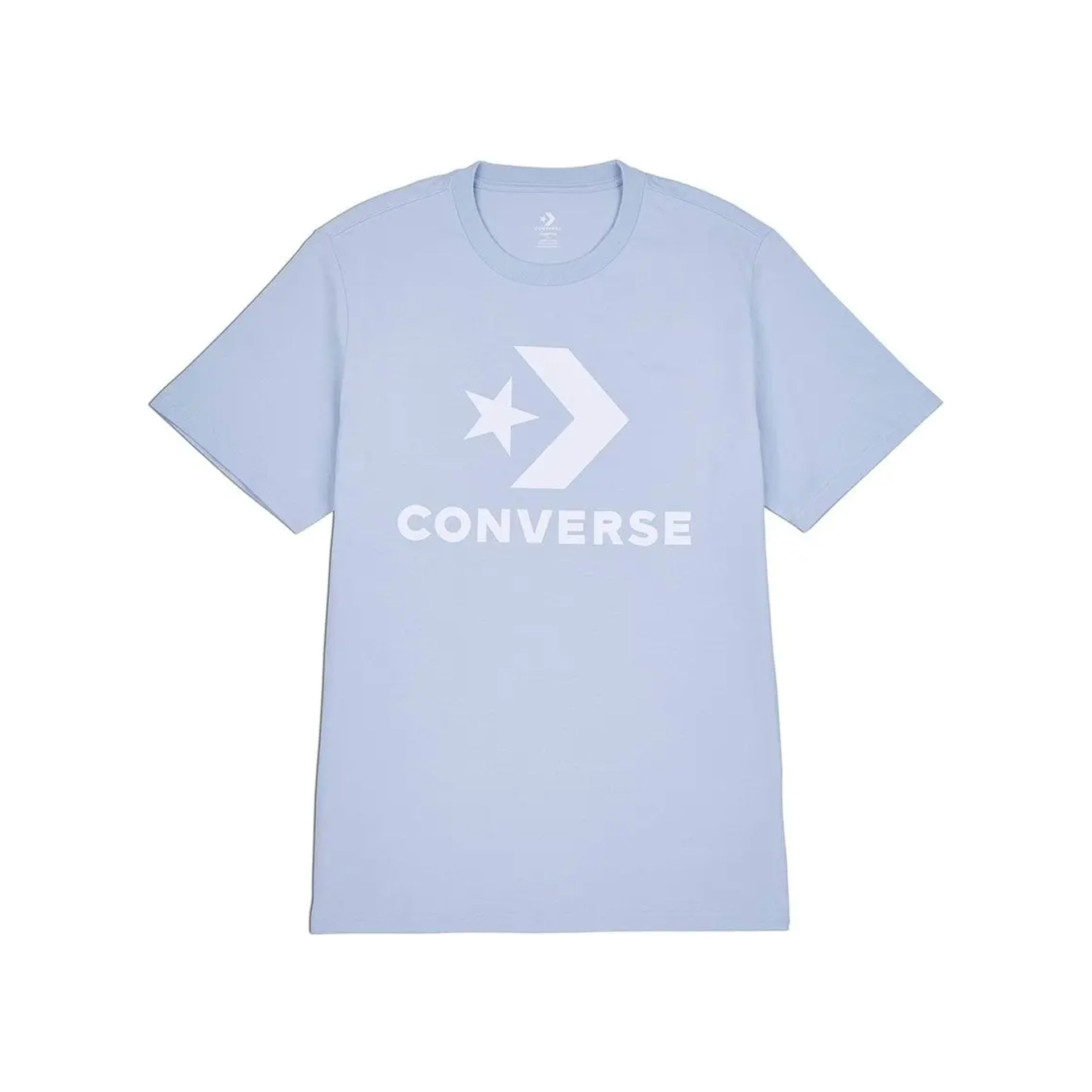 Converse Camiseta Hombre STANDARD FIT CENTER FRONT LARGE LOGO STAR CHEV SS TEE vista frontal Converse Camiseta Hombre STANDARD FIT CENTER FRONT LARGE LOGO STAR CHEV SS TEE vista frontal