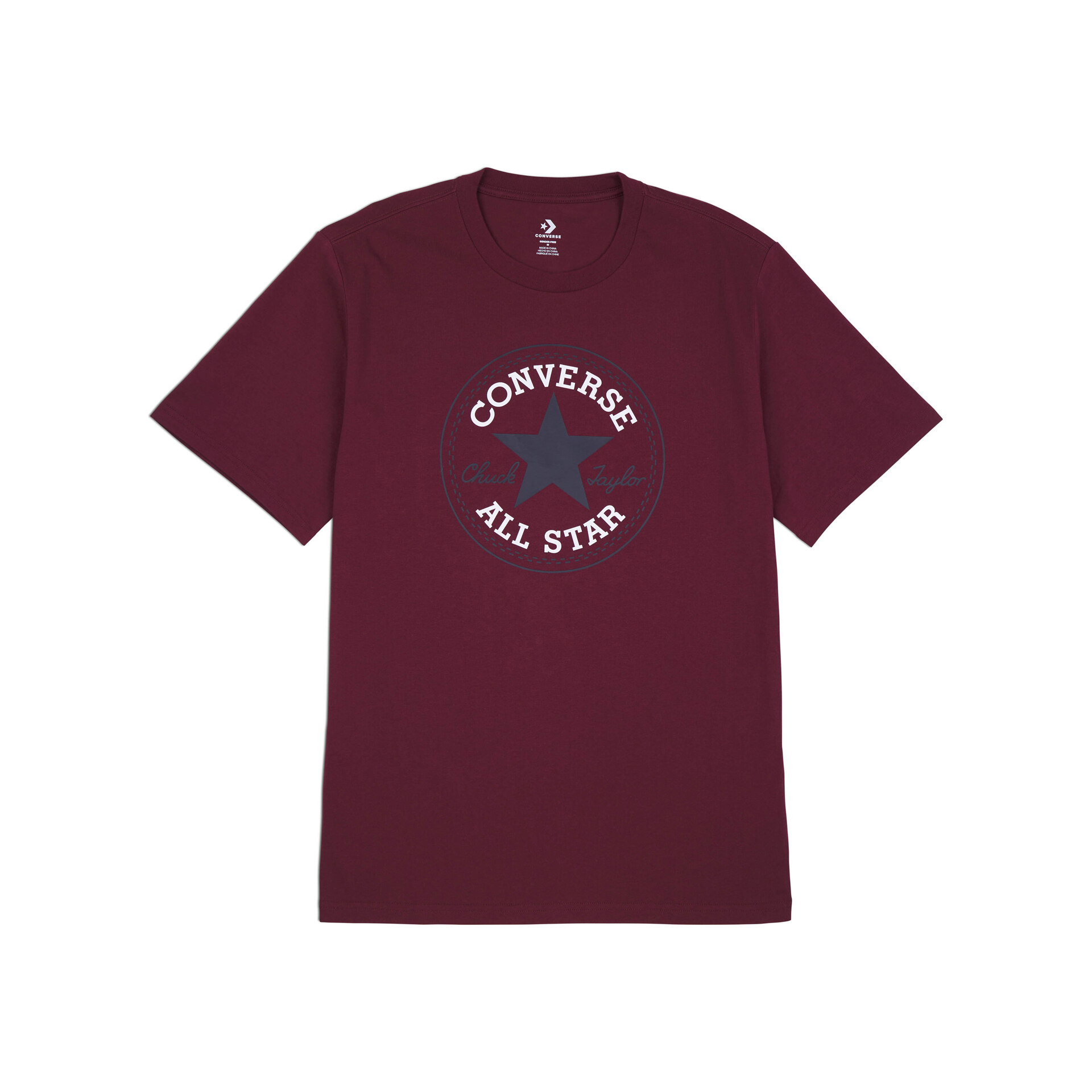 Converse Camiseta Hombre CHUCK PATCH TEE vista frontal Converse Camiseta Hombre CHUCK PATCH TEE vista frontal