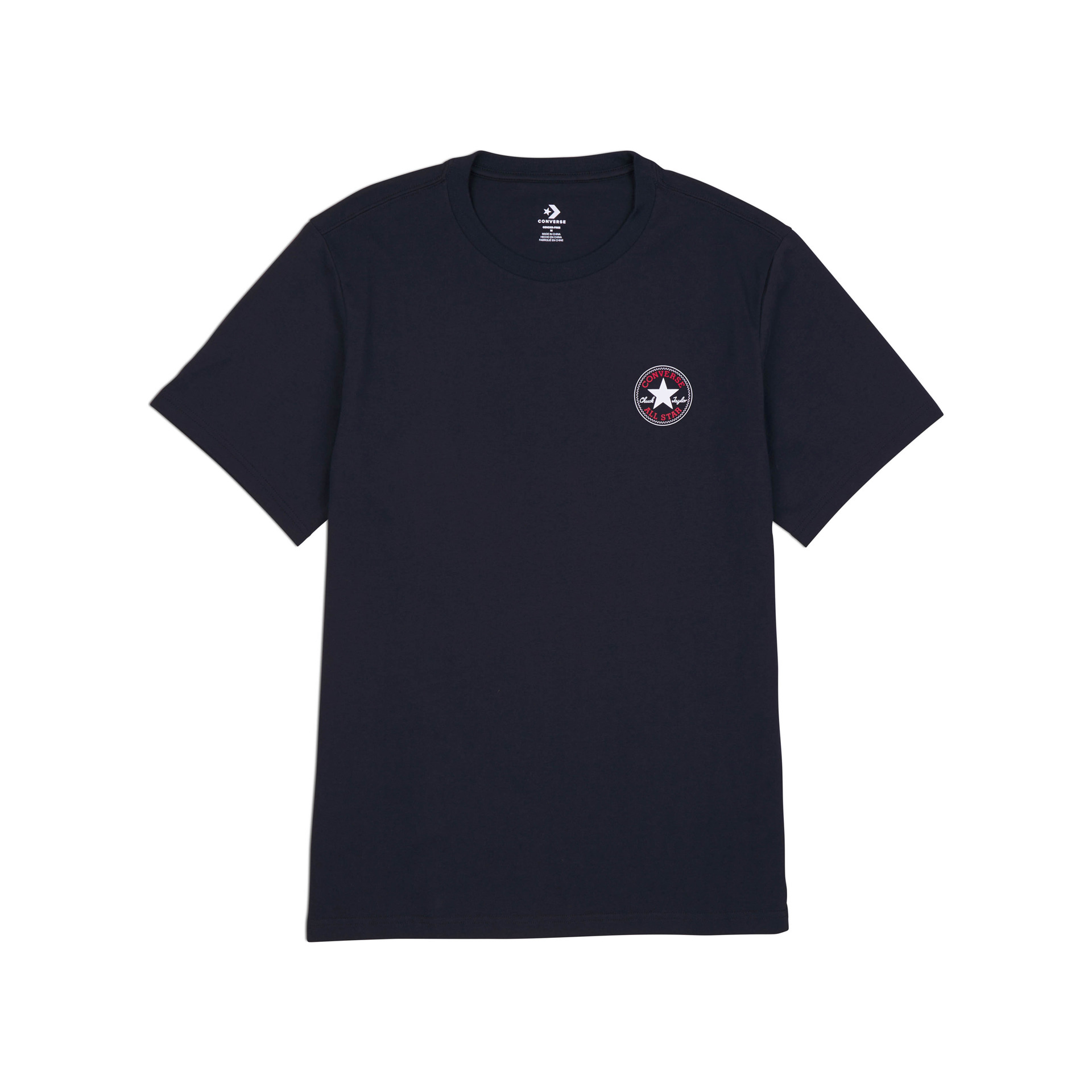 Converse Camiseta Hombre CORE CHUCK PATCH TEE vista frontal Converse Camiseta Hombre CORE CHUCK PATCH TEE vista frontal
