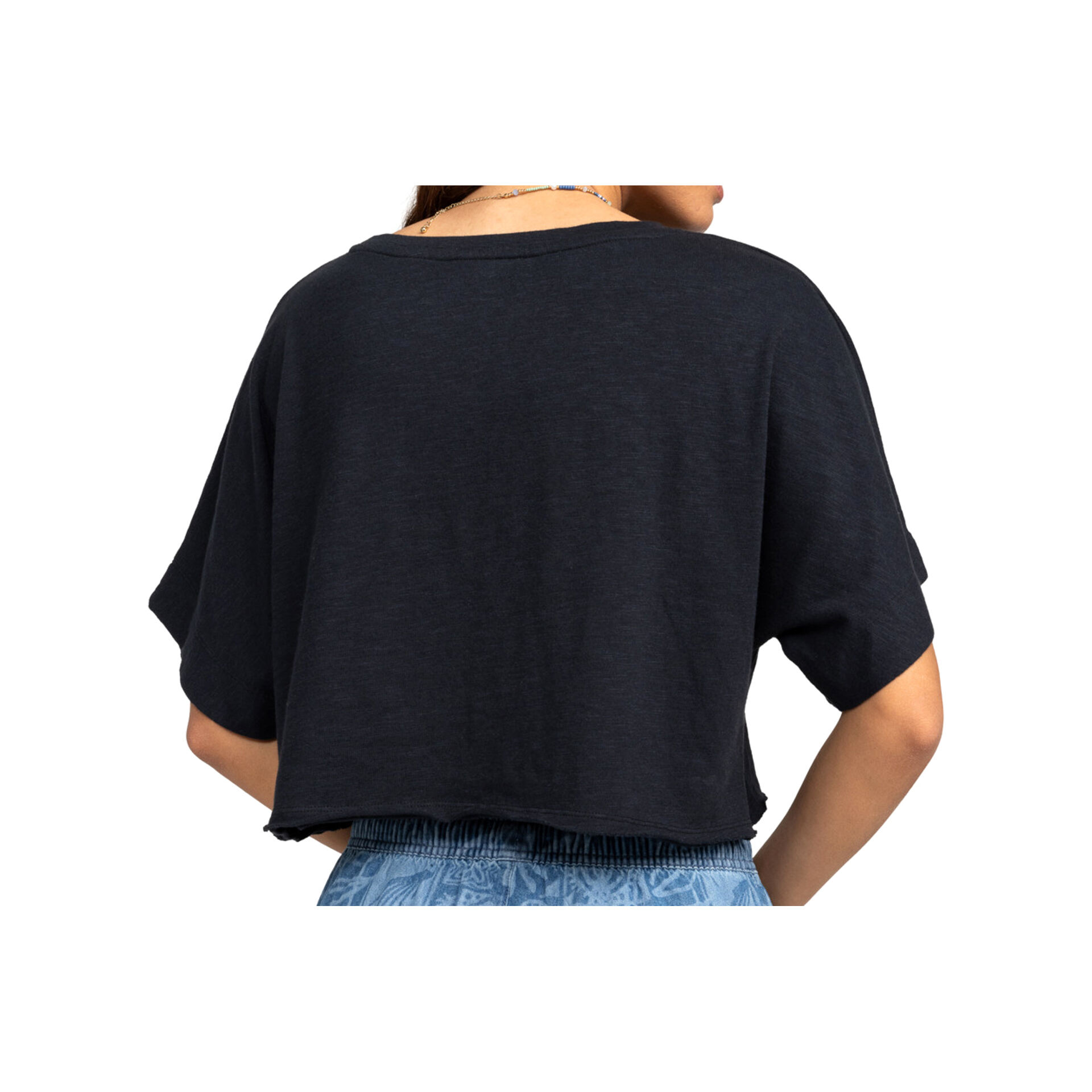 Roxy Camiseta Mujer TIKI & SURF A vista trasera Roxy Camiseta Mujer TIKI & SURF A vista trasera