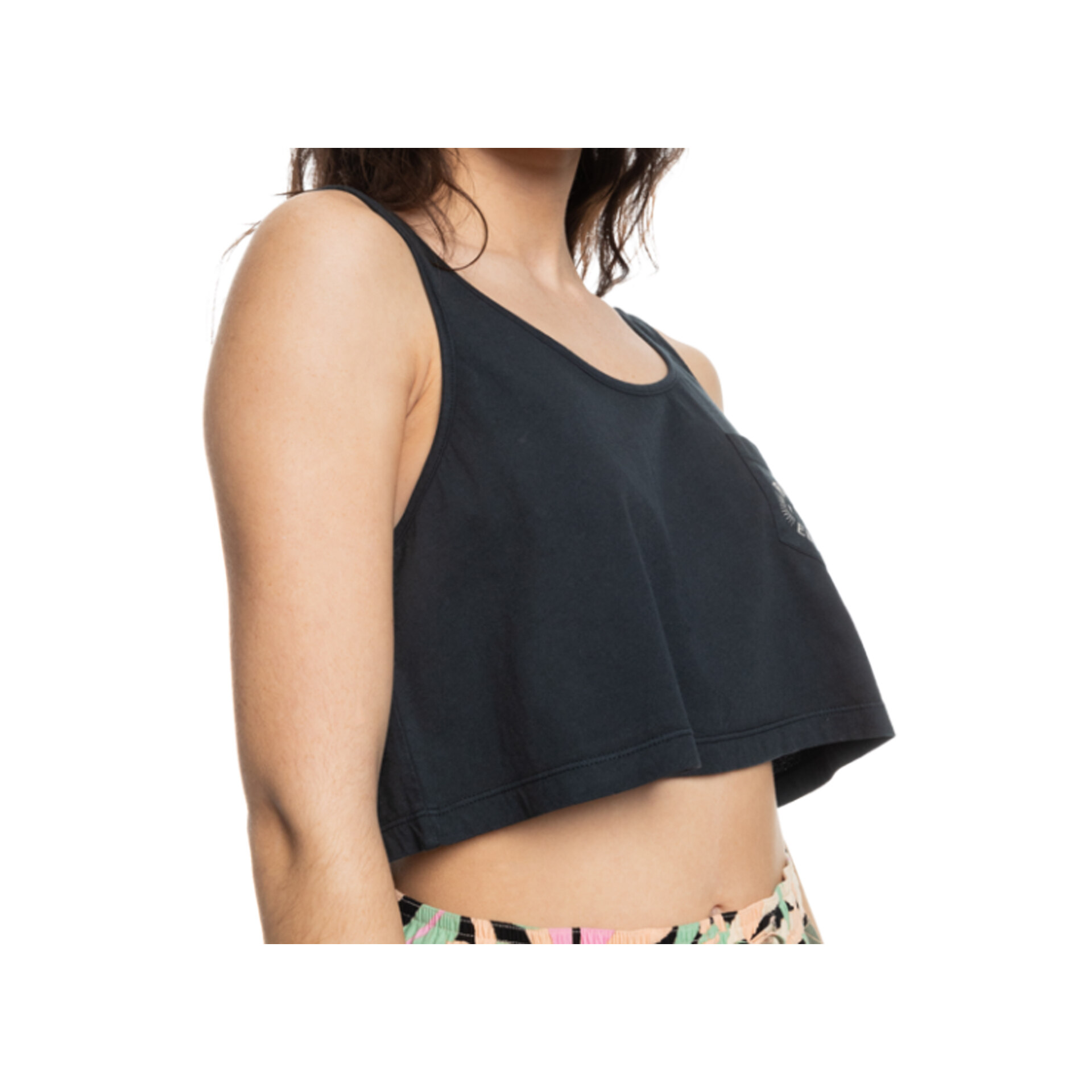 Roxy Camiseta Mujer CROP SUMMER A 03 Roxy Camiseta Mujer CROP SUMMER A 03