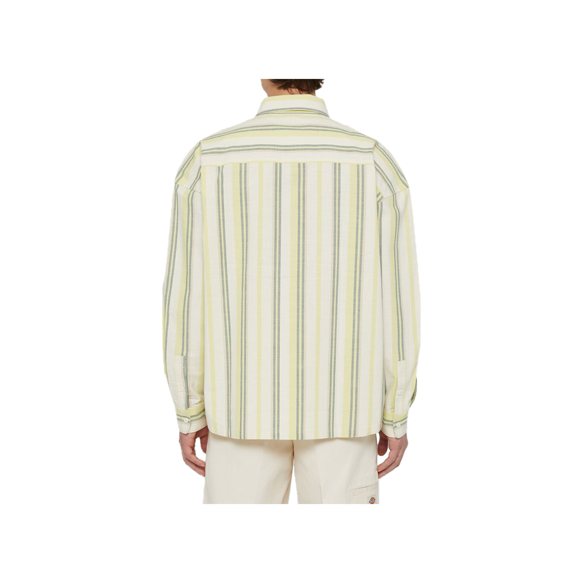 Dickies Camisa Hombre GLADE SPRING SHIRT LS VERTCL YD vista trasera Dickies Camisa Hombre GLADE SPRING SHIRT LS VERTCL YD vista trasera