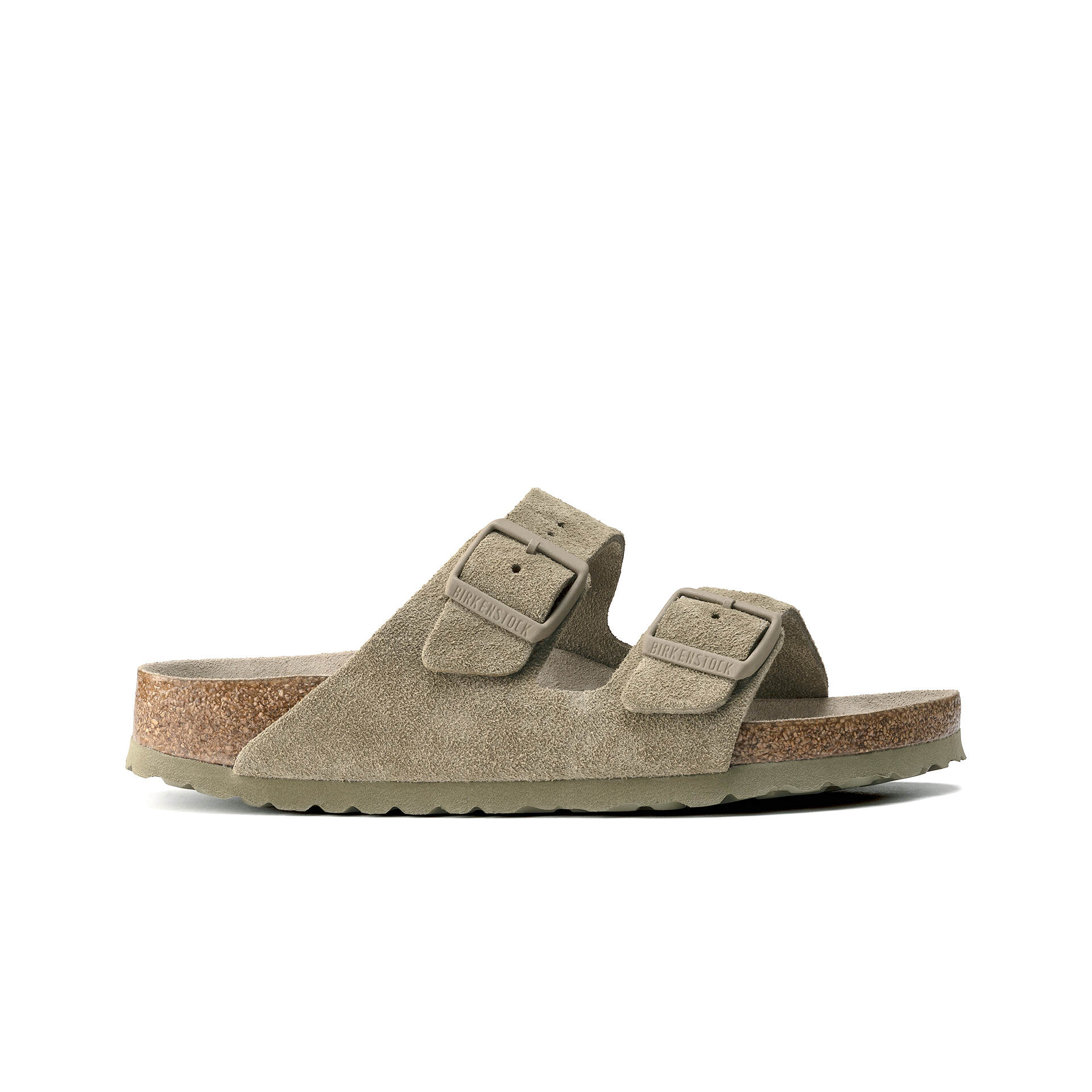Birkenstock Chancletas y Sandalias Mujer Arizona Suede Leather lateral exterior Birkenstock Chancletas y Sandalias Mujer Arizona Suede Leather lateral exterior