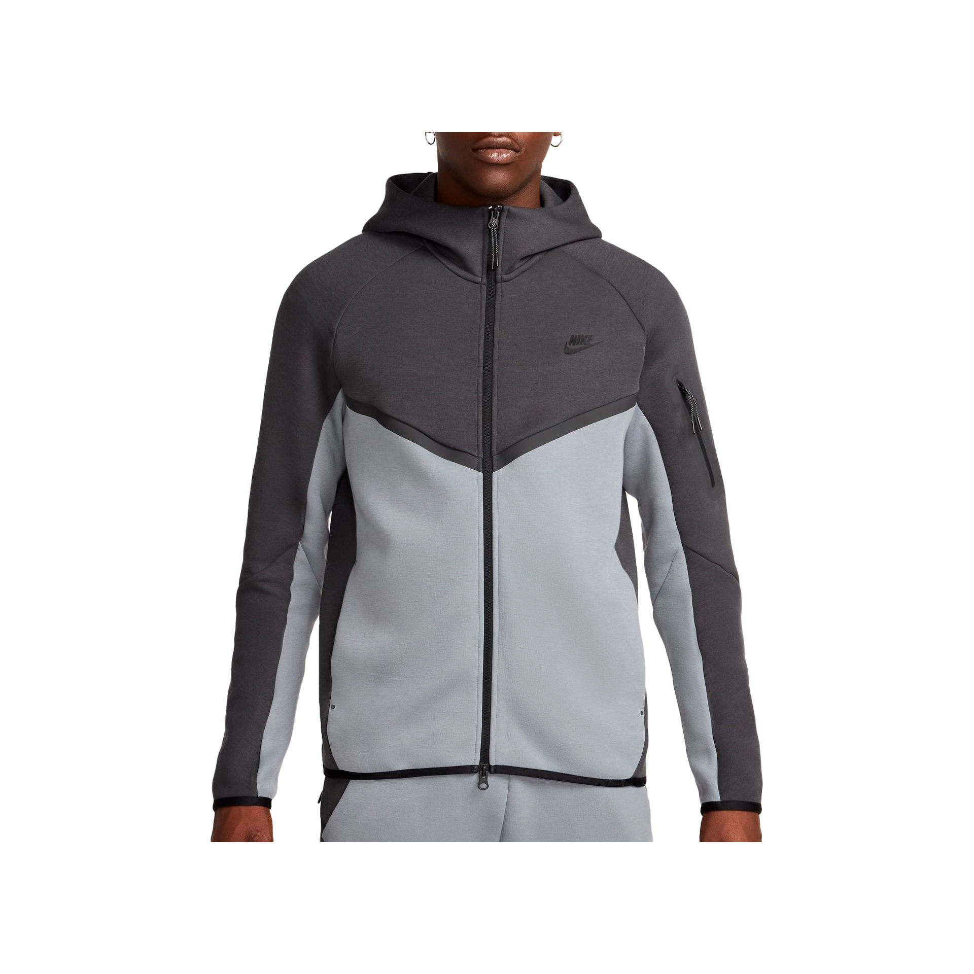 Nike m nk tch flc fz wr hoodie Sudadera Hombre