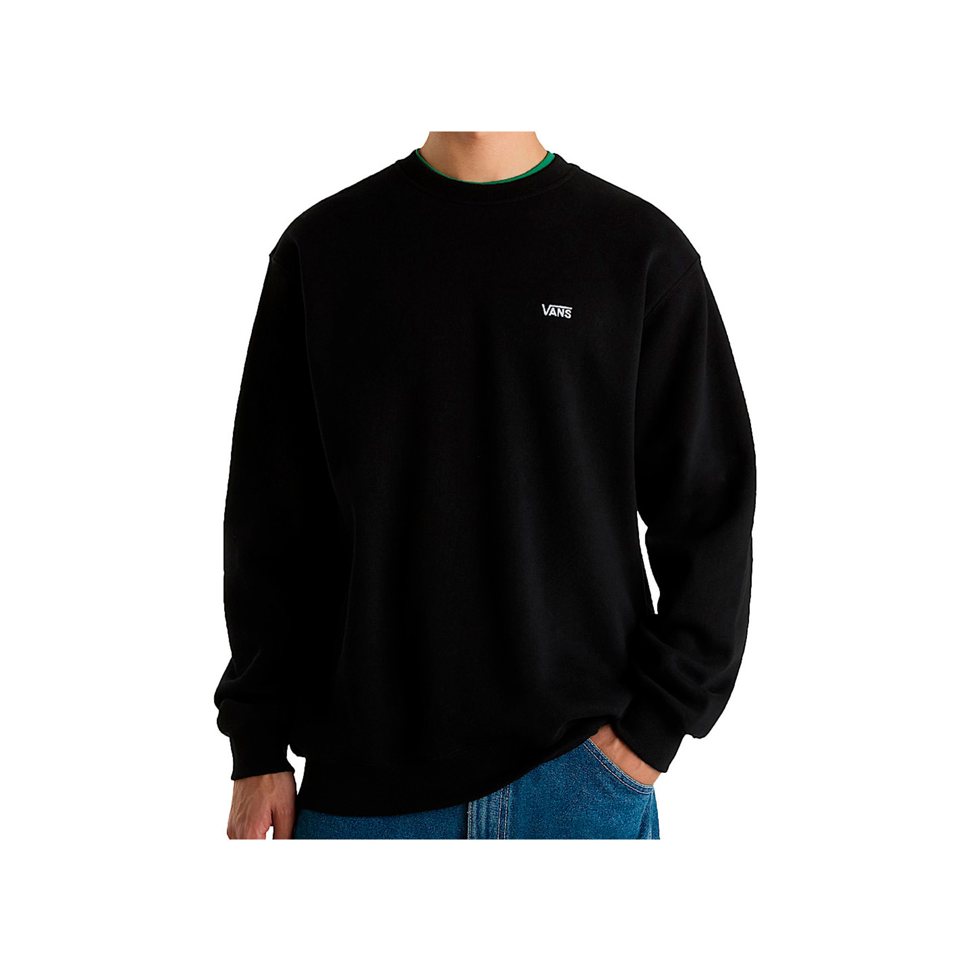 Vans left chest ii loose crew Sudadera Hombre