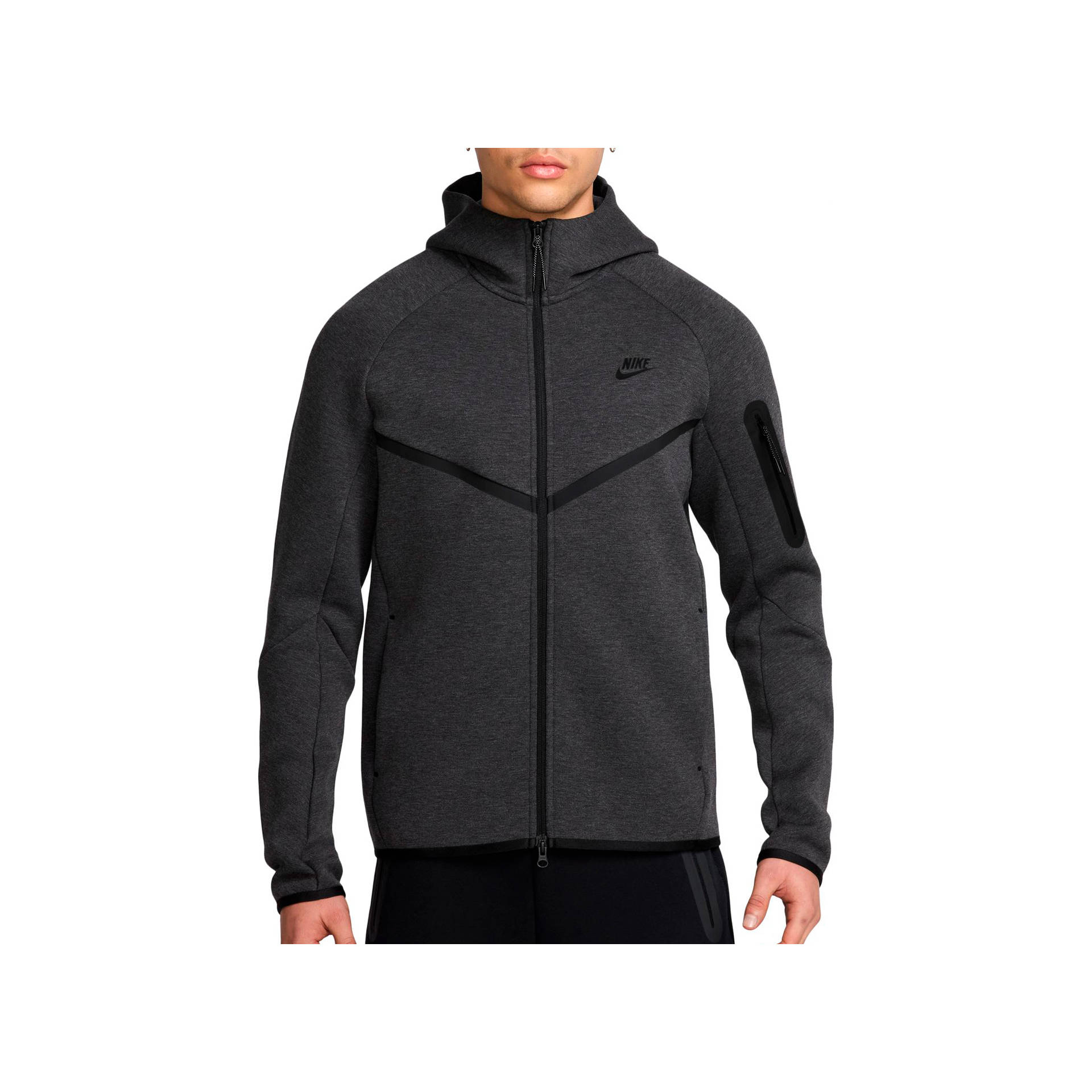 Nike m nk tch flc fz wr hoodie Sudadera Hombre