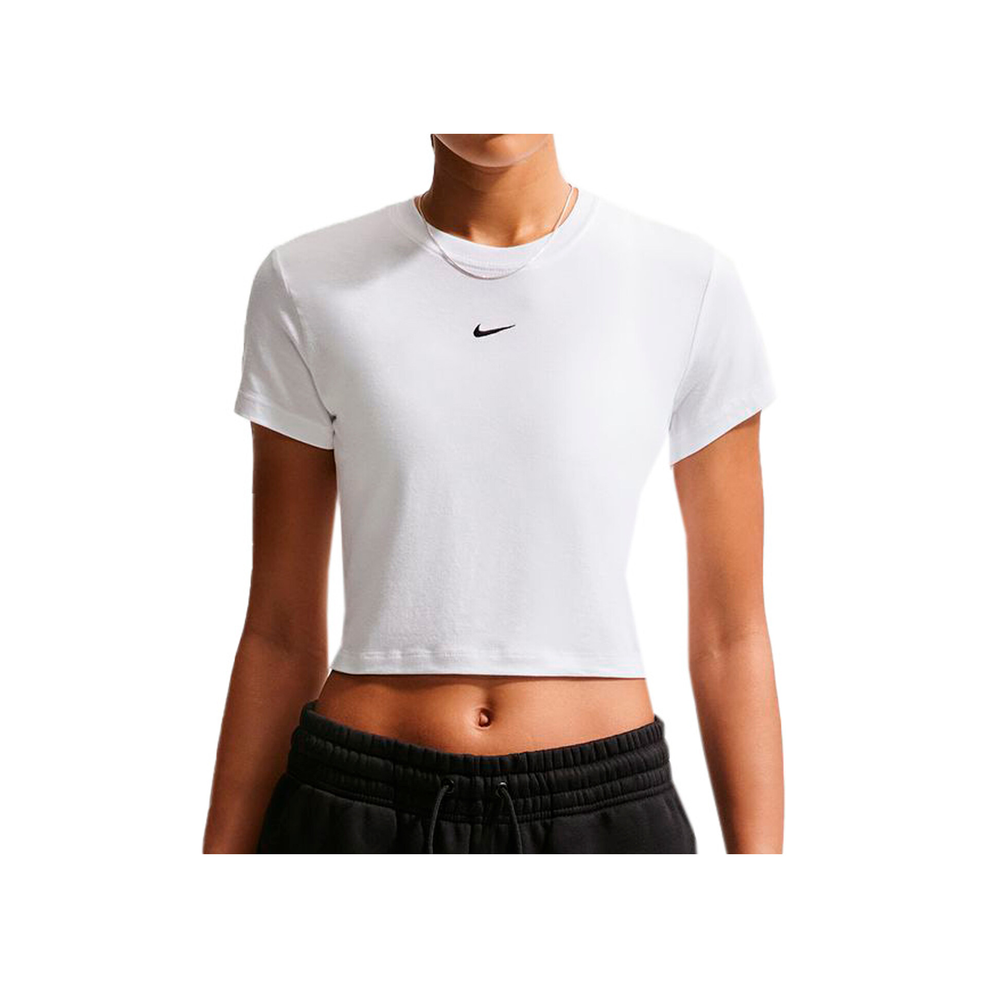 Nike w nsw nk chll knt crp Camiseta Mujer