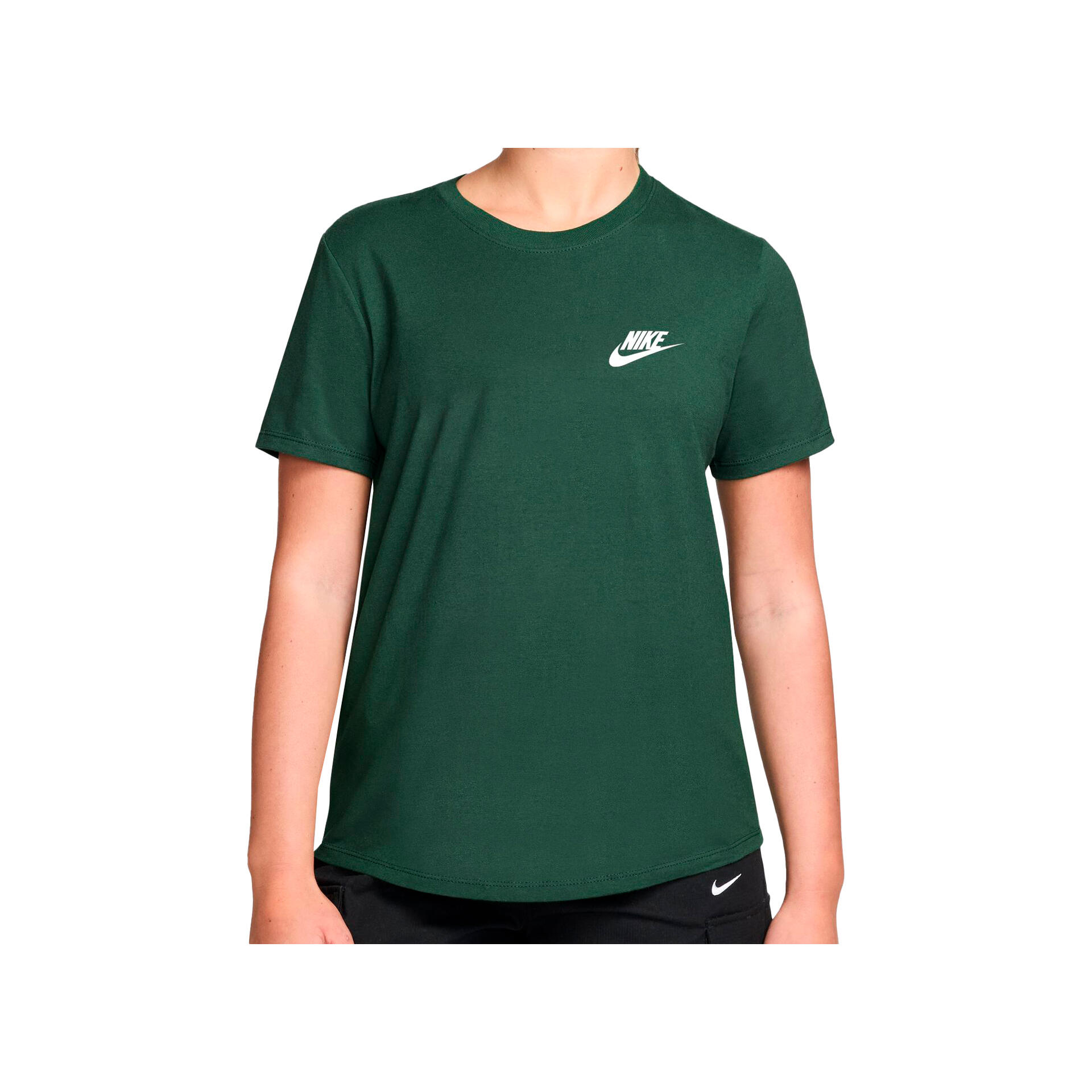 Nike w nsw club ss tee Camiseta Mujer