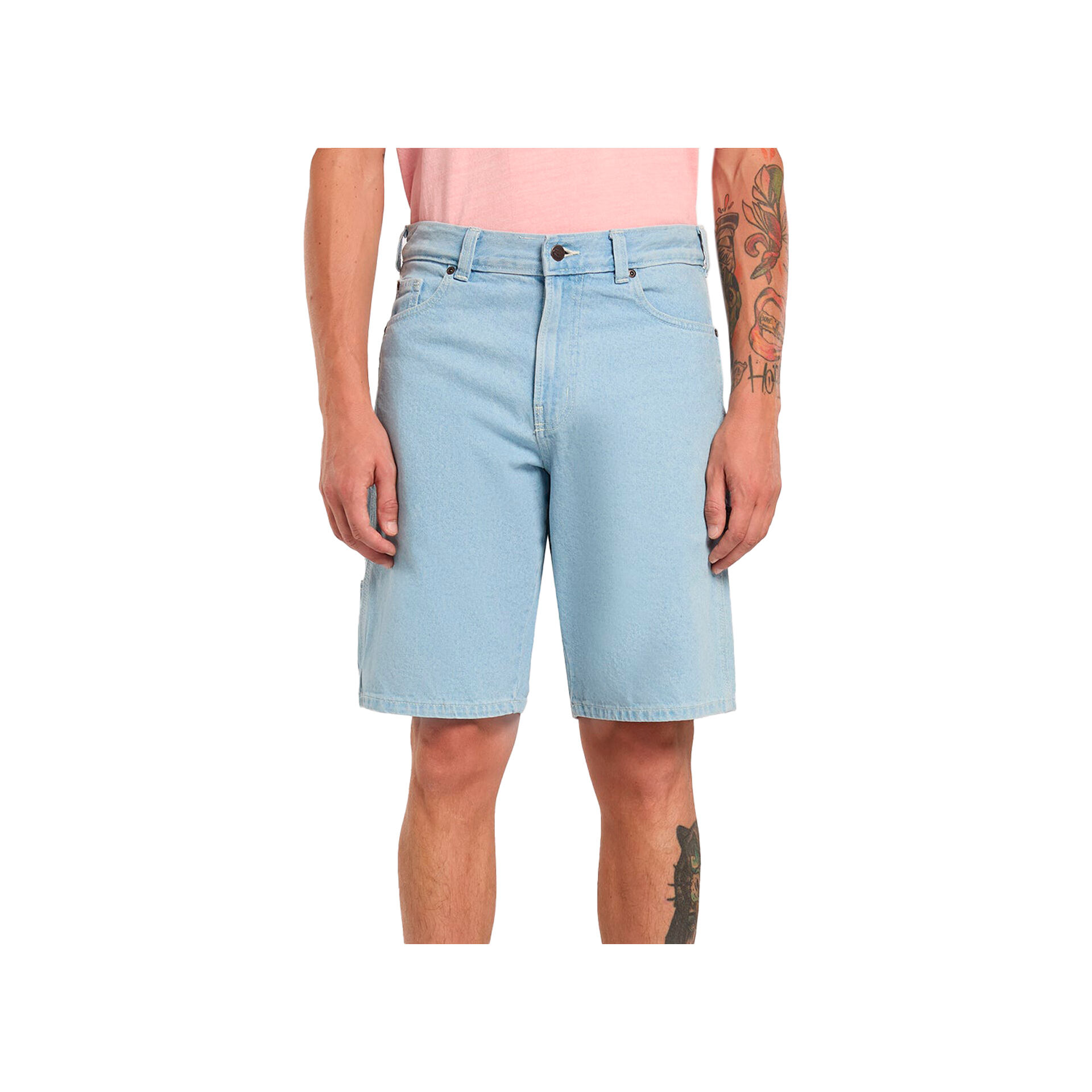 Dickies 993 11 inch carpenter short jeans vintage aged blue Pantalón Corto Hombre